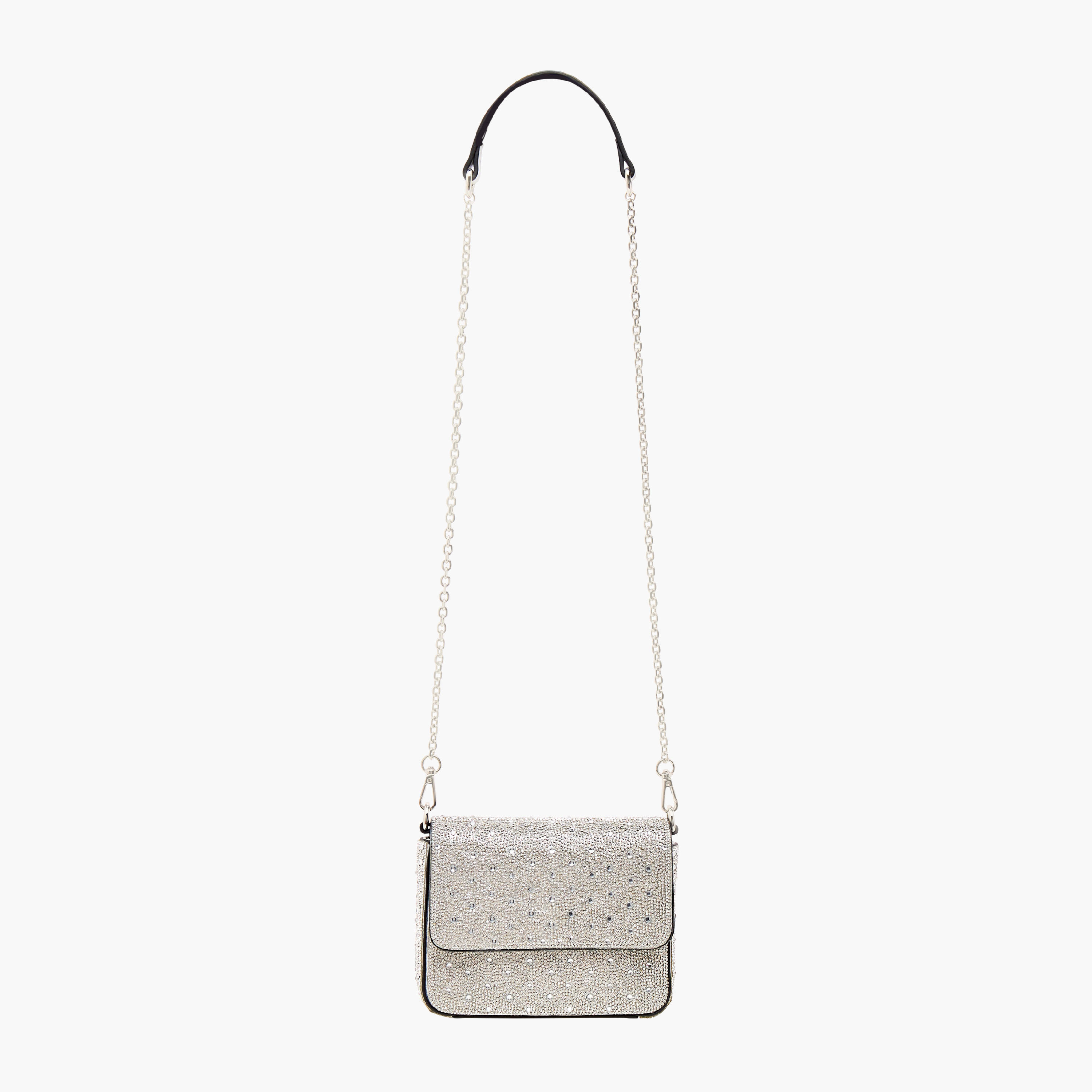 شنطة كروس بودي مزينة بحزام قابل للتعديل وطية إغلاق من سيليست-women-bagsandwallets-handbags-image-2