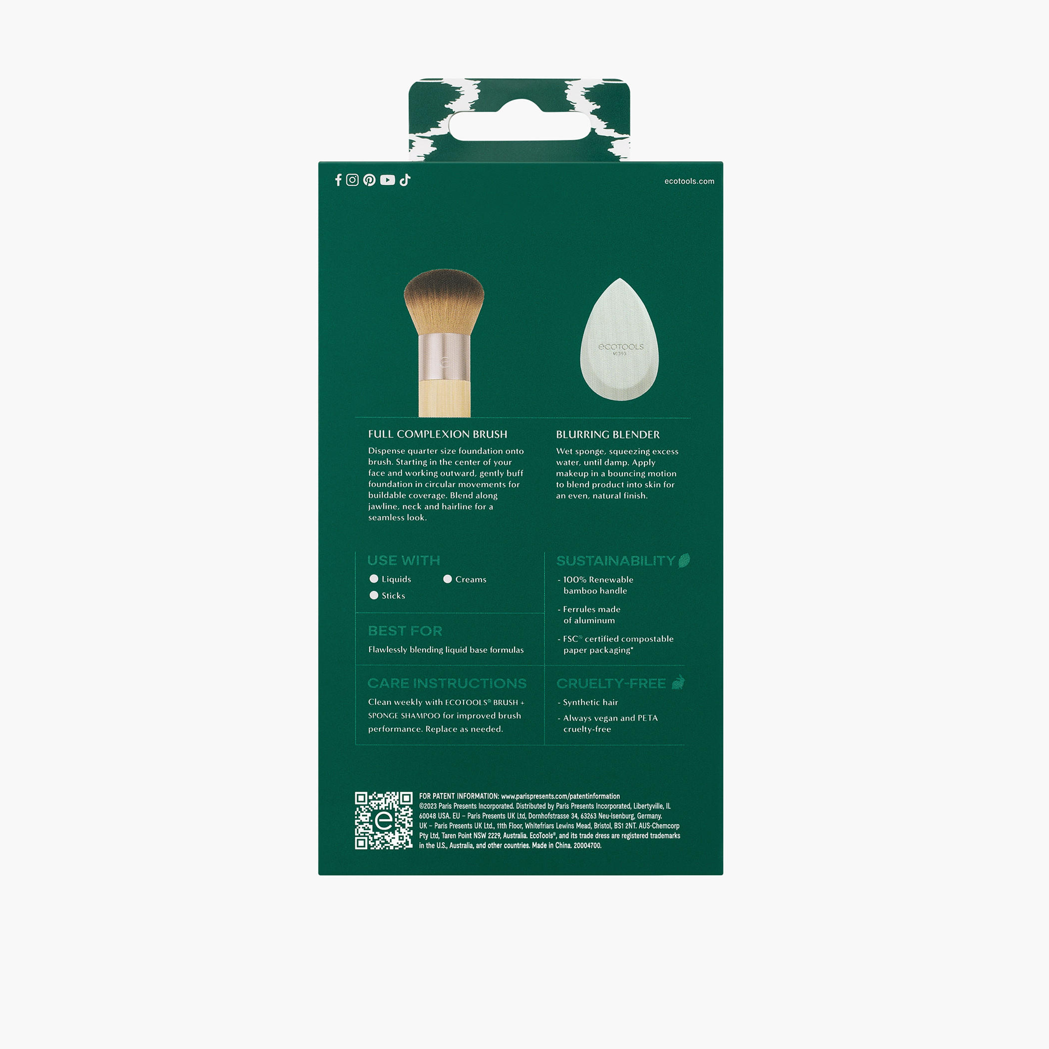 EcoTools Blurring Blender and Full Complexion Brush-beautyandpersonalcare-makeup-brushesandaccessories-brushes-image-2