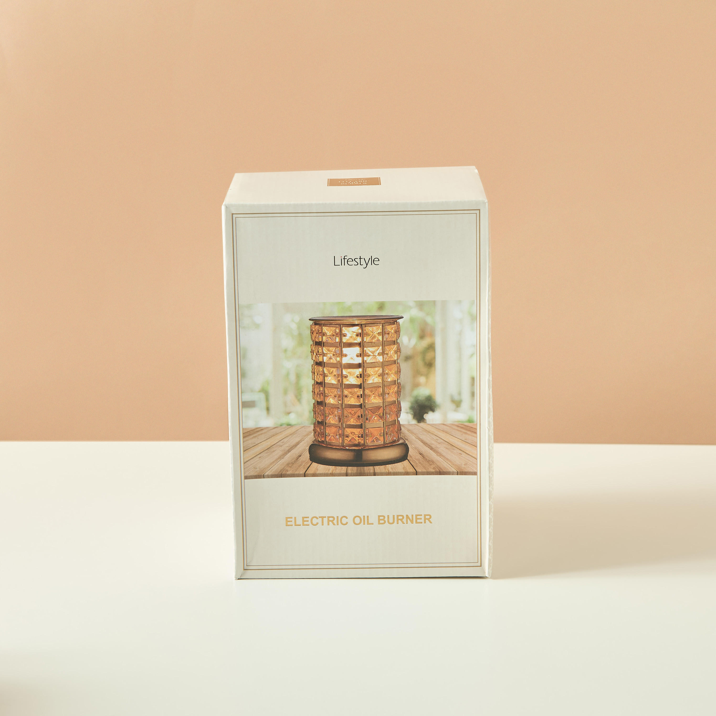 Crystal Electric Oil Burner - 8x13x19 cms-household-homefragrance-burners-image-5