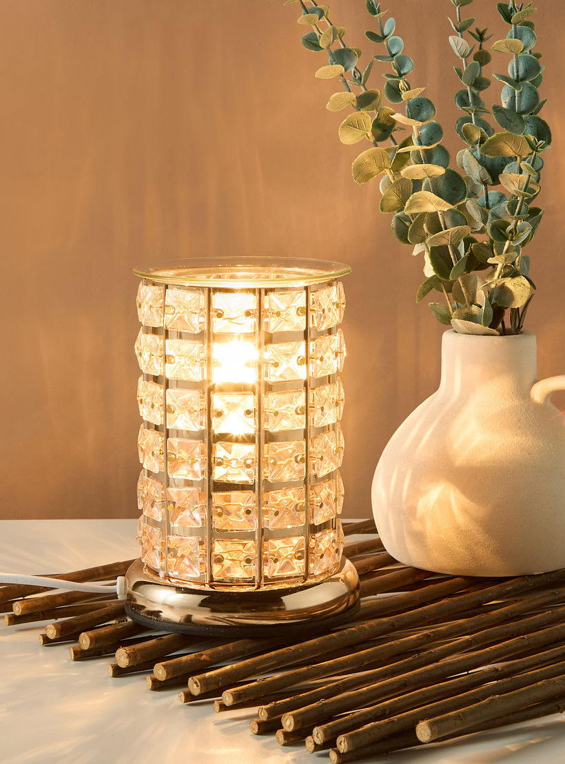Crystal Electric Oil Burner - 8x13x19 cms-household-homefragrance-burners-image-7