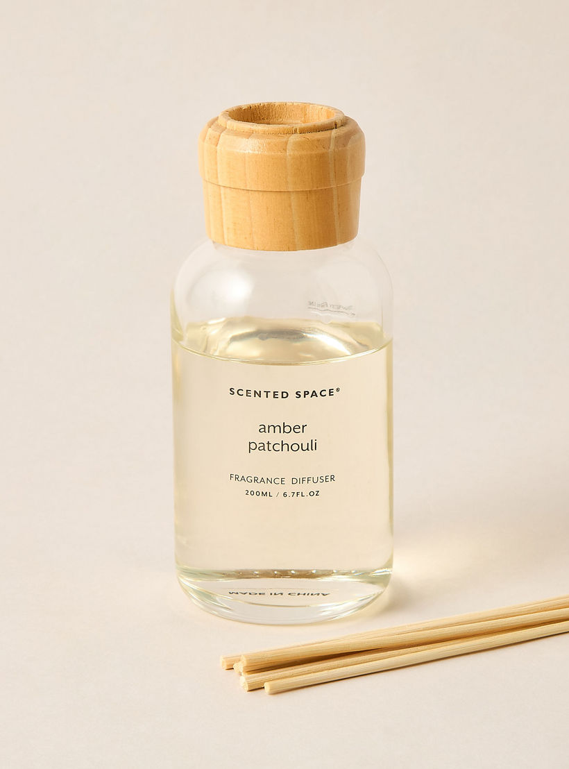 موزع عطور برائحة أمبريان وودز من سينتد سبيس - 200 مل-household-homefragrance-reeddiffusers-image-2