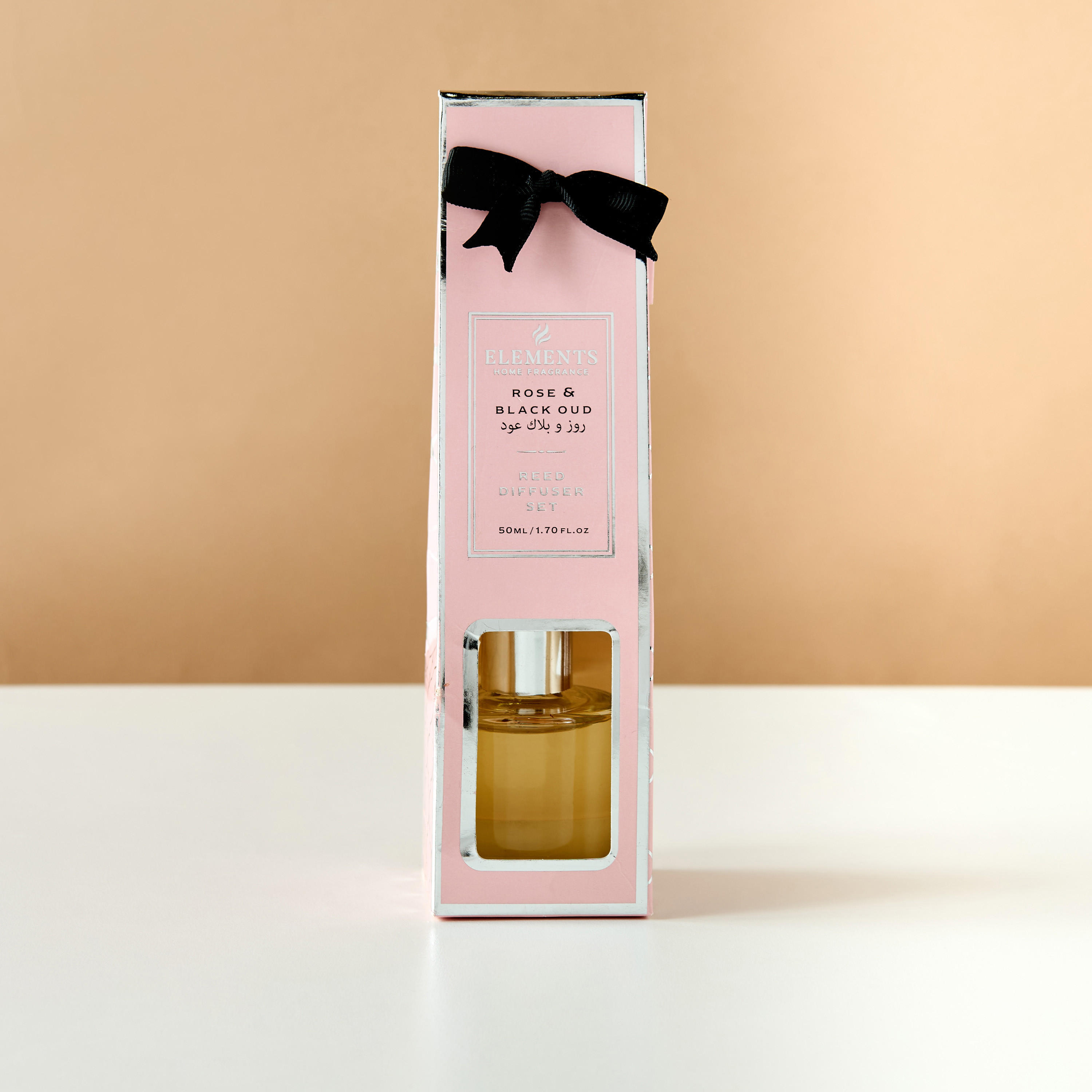 Elements Rose and Black Oud Reed Diffuser - 50 ml-household-homefragrance-reeddiffusers-image-4