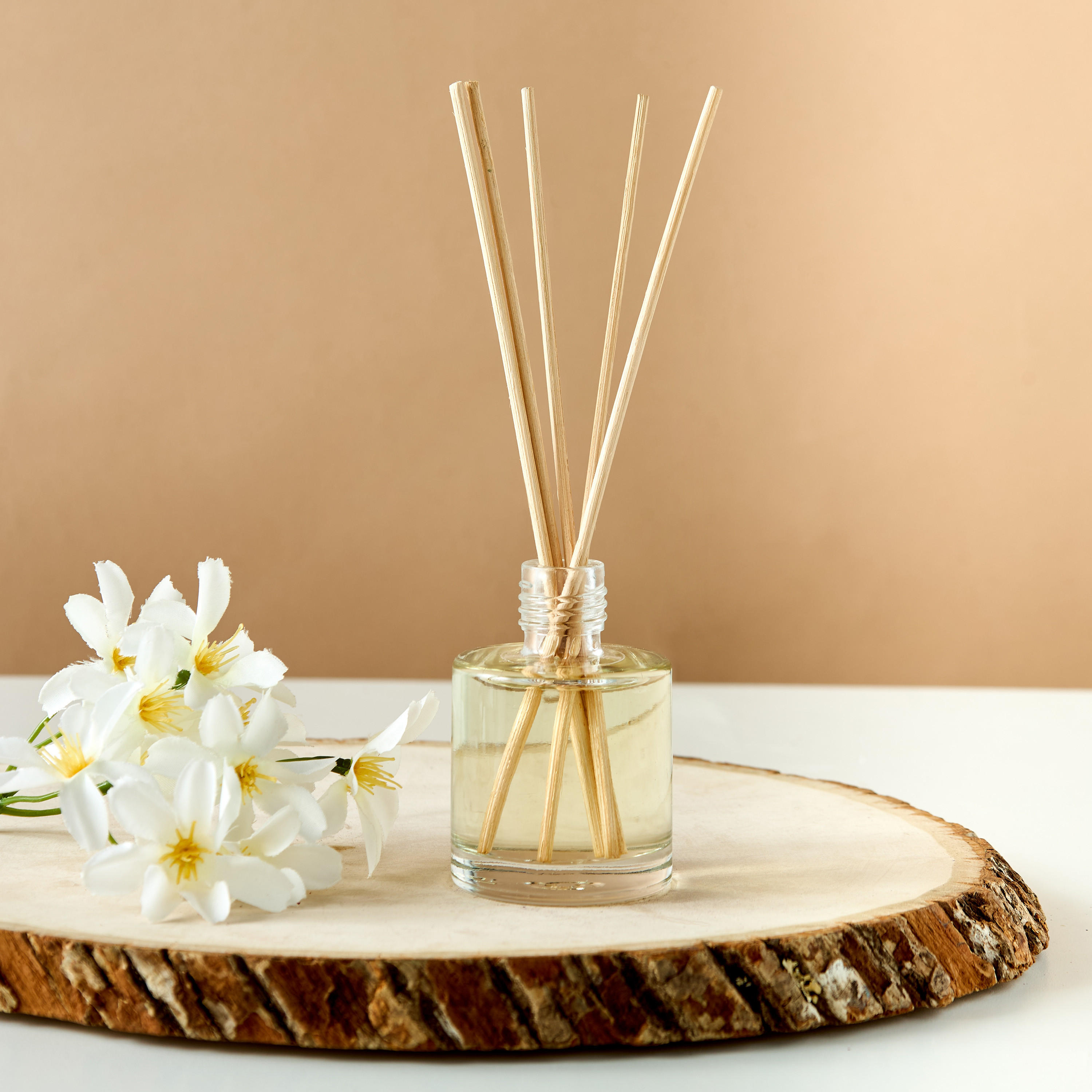 Elements Peony and Blush Suede Reed Diffuser - 50 ml-household-homefragrance-reeddiffusers-image-1