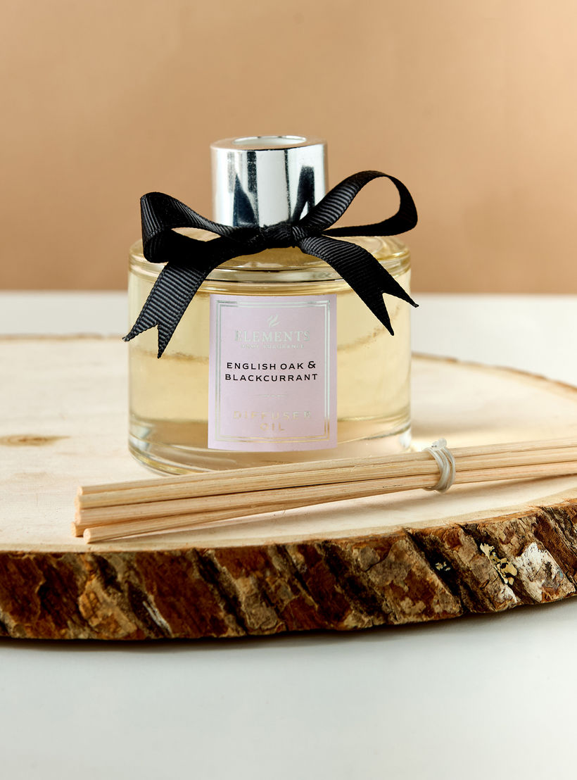 Elements English Oak and Blackcurrant Reed Diffuser - 100 ml-household-homefragrance-reeddiffusers-image-2