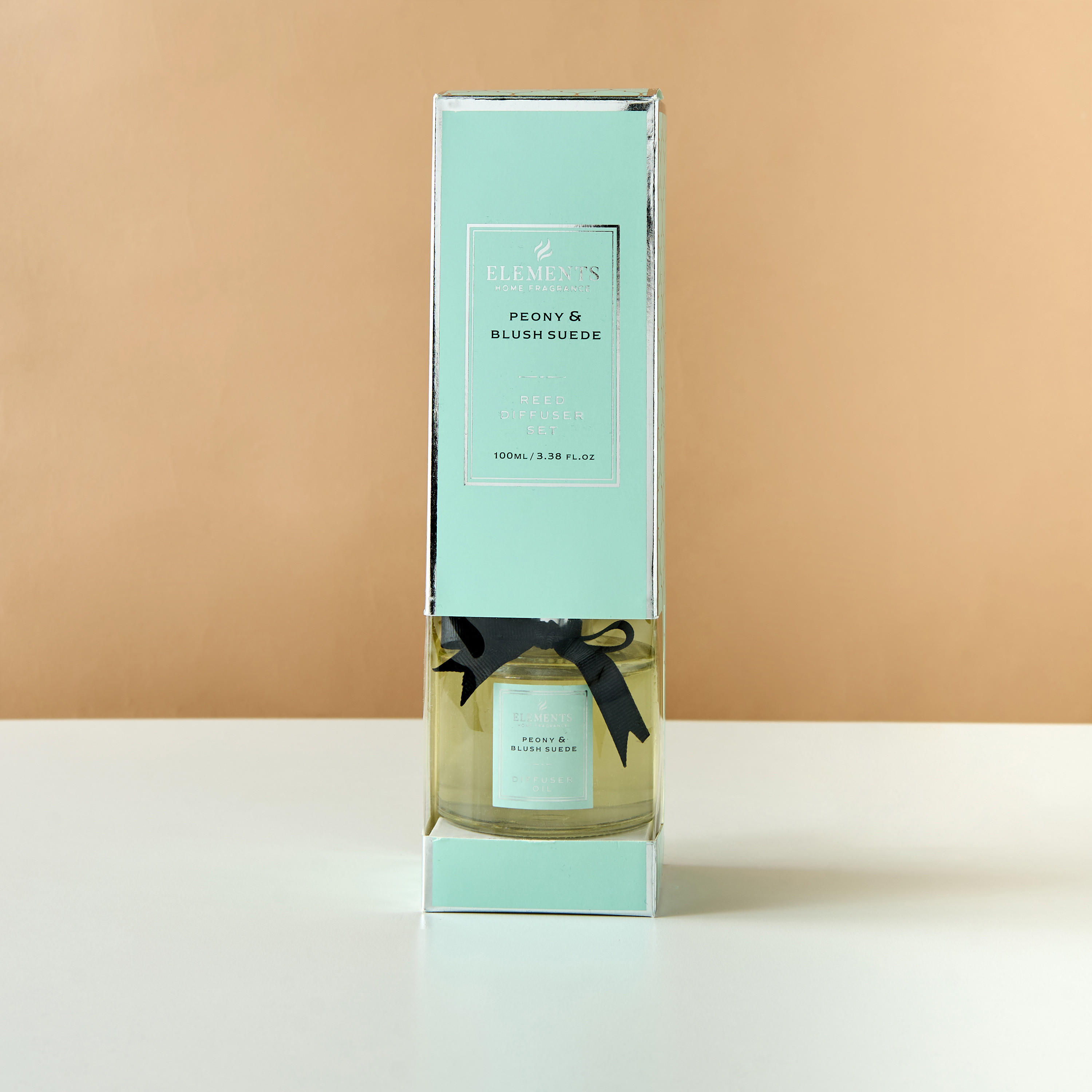 Elements Peony and Blush Suede Reed Diffuser - 100 ml-household-homefragrance-reeddiffusers-image-5
