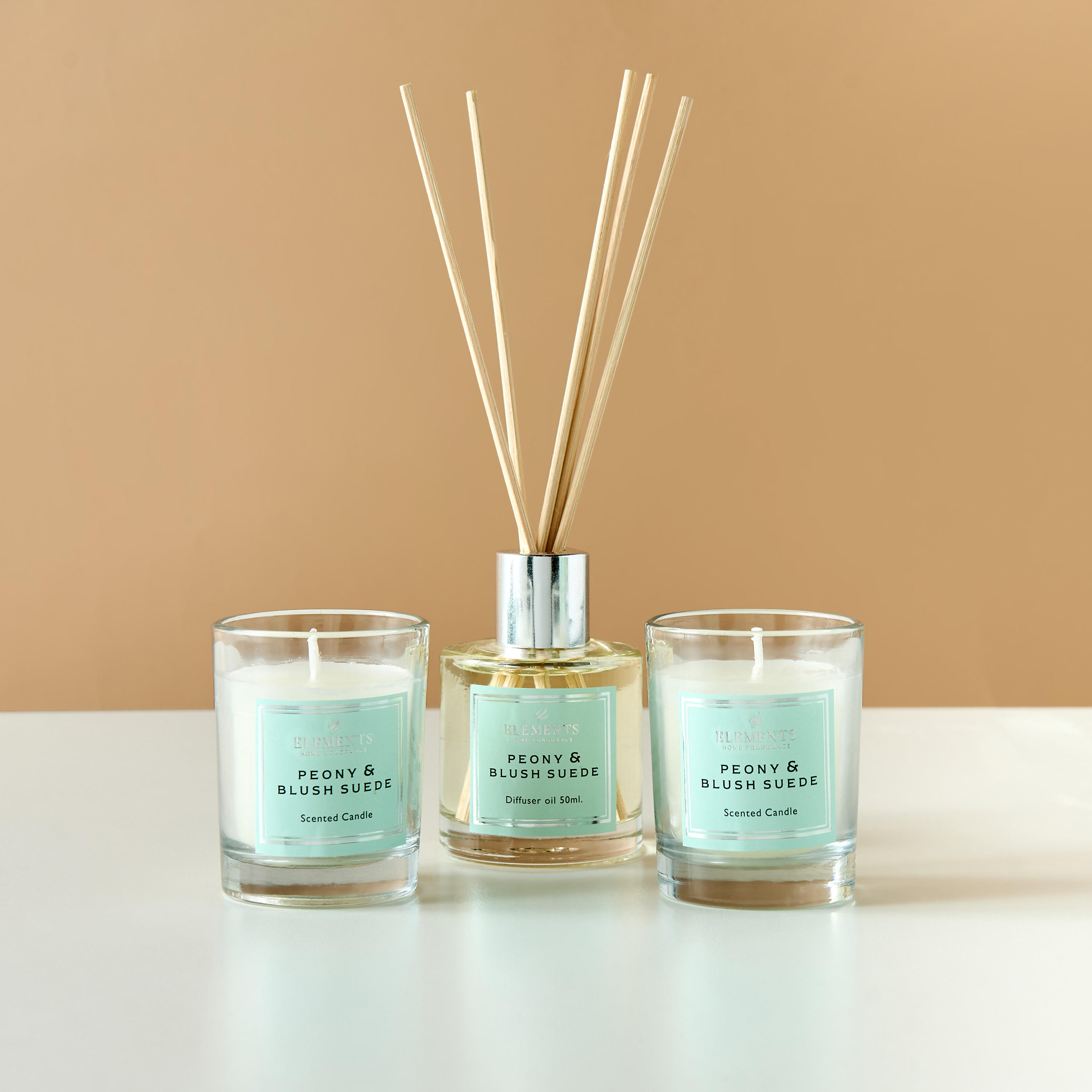 Elements Rose and Black Oud Reed Diffuser and Jar Candle Gift Set-household-homefragrance-fragrancegiftset-image-2