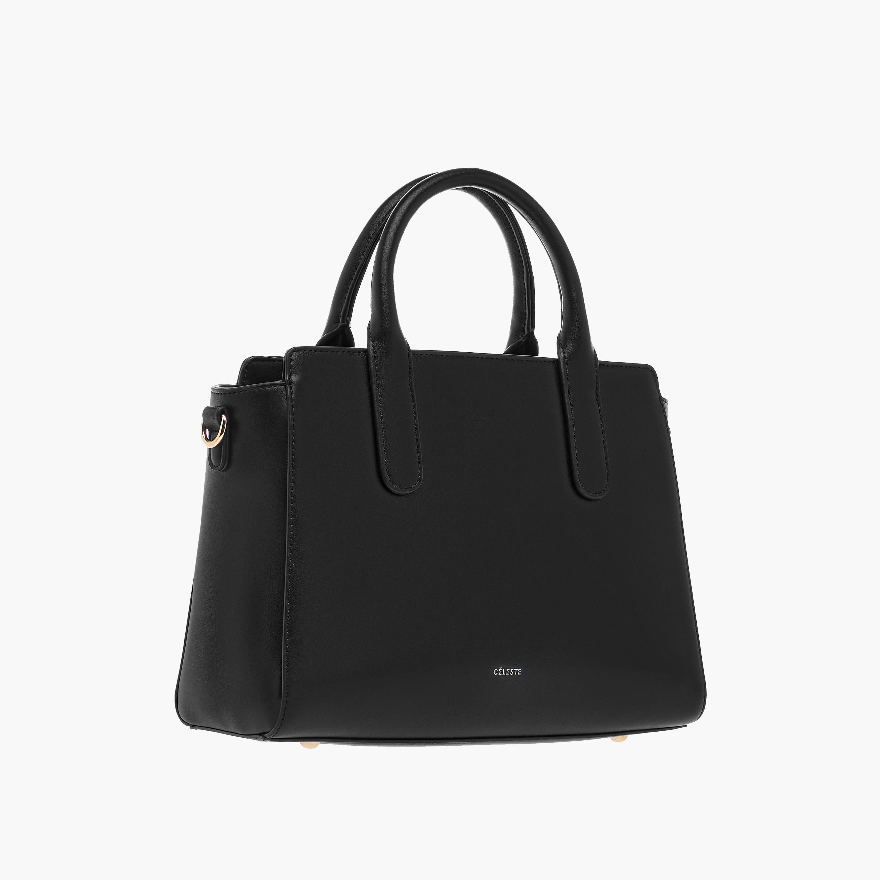 Celeste Animal Textured Tote Bag with Zip Closure and Handles-women-bagsandwallets-handbags-image-3