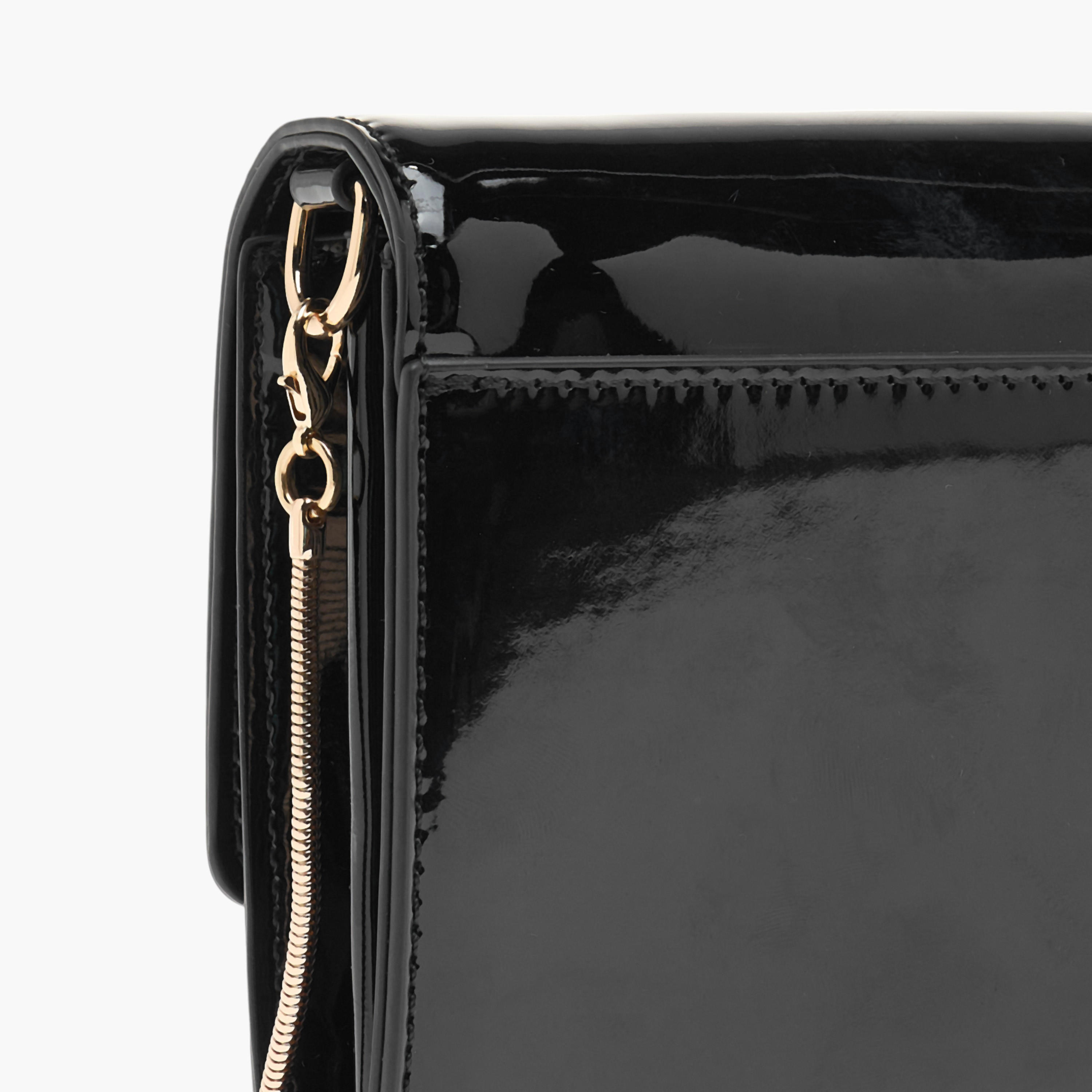Celeste Solid Clutch with Detachable Chain Strap and Flap Closure-women-bagsandwallets-wallets-image-19