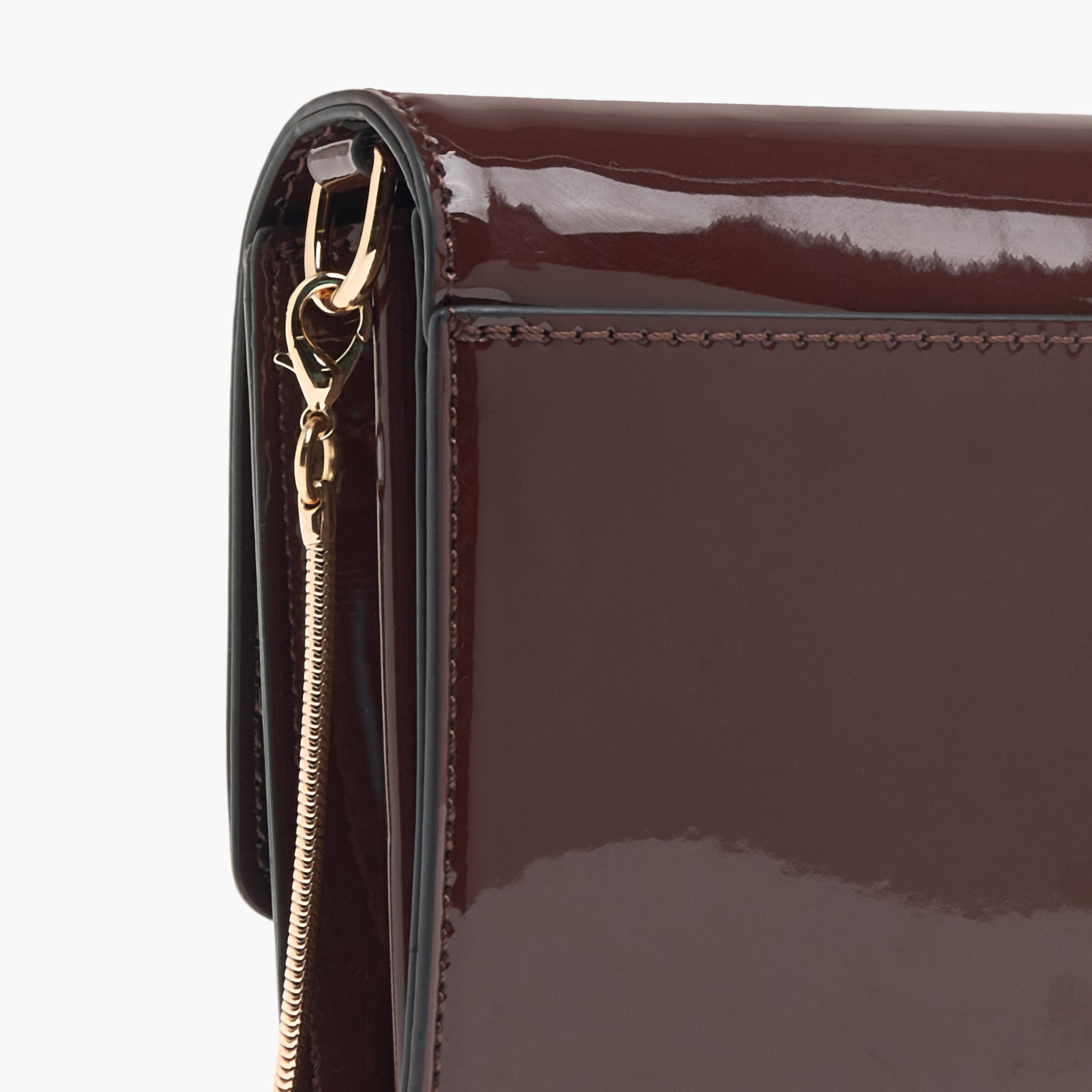 Celeste Solid Clutch with Detachable Chain Strap and Flap Closure-women-bagsandwallets-wallets-image-12