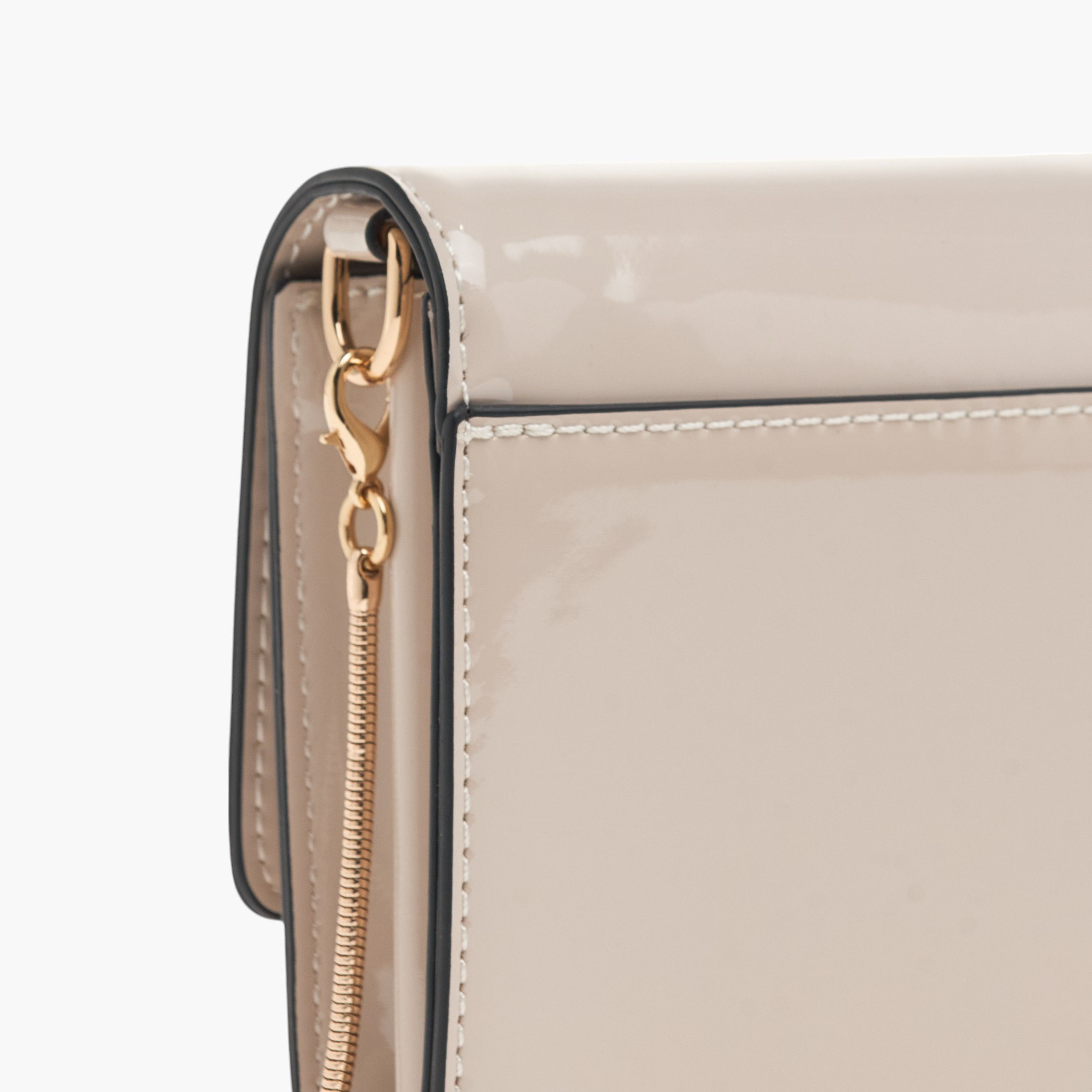 Celeste Solid Clutch with Detachable Chain Strap and Flap Closure-women-bagsandwallets-wallets-image-5