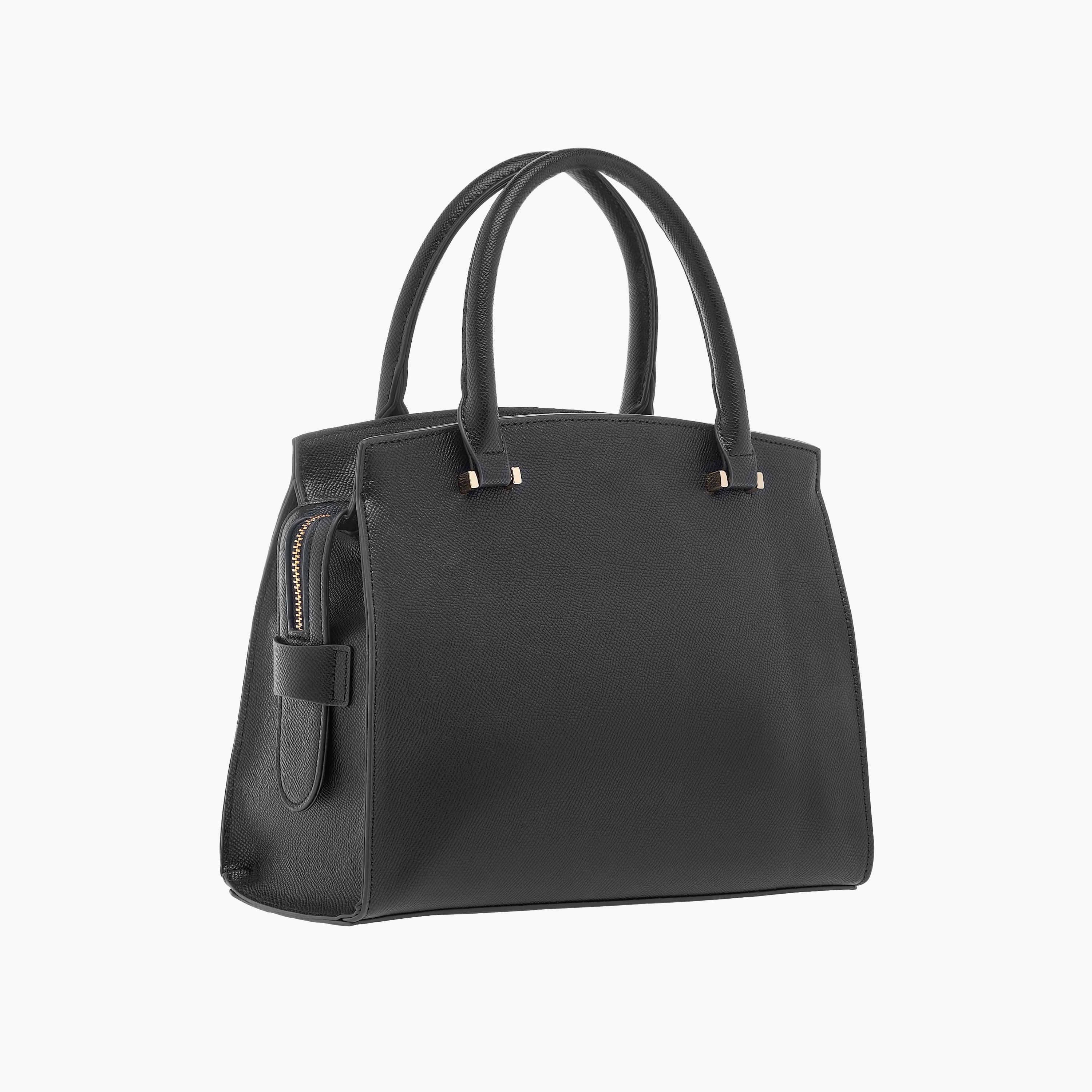 شنطة توتي سادة بحزام قابل للفصل ودلاية قفل من سيليست-women-bagsandwallets-handbags-image-3