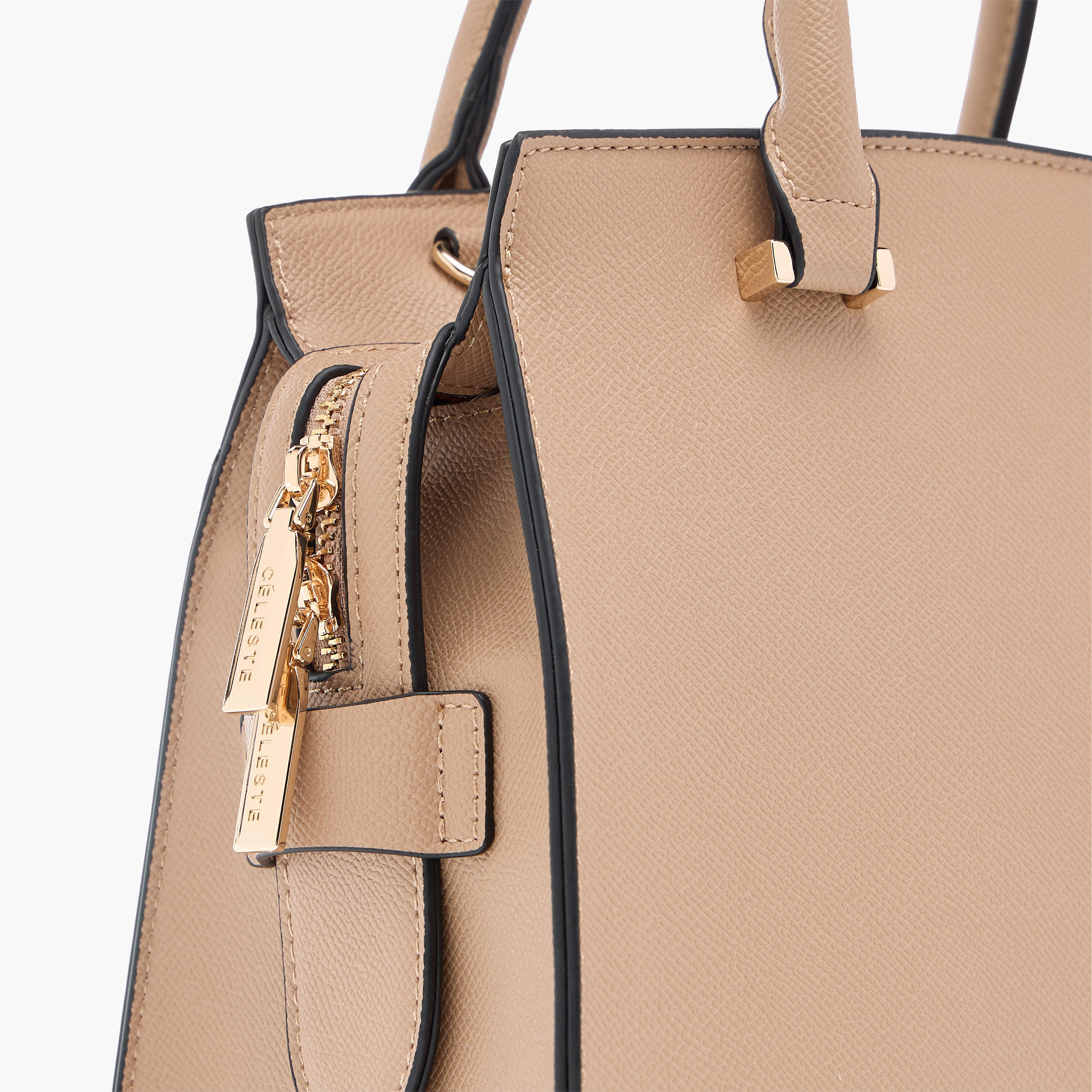 شنطة توتي سادة بحزام قابل للفصل ودلاية قفل من سيليست-women-bagsandwallets-handbags-image-12