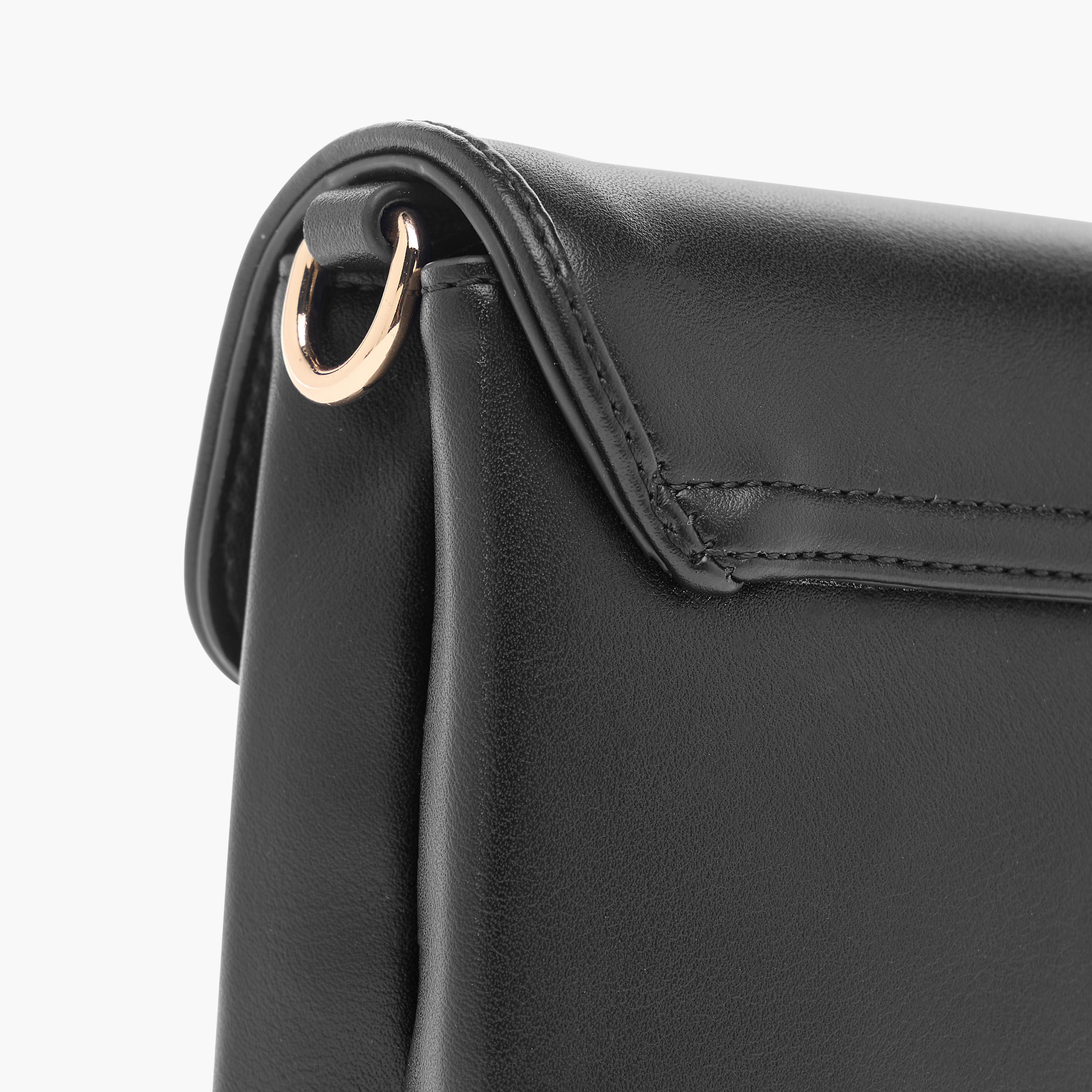 Celeste Solid Crossbody Bag with Chain Strap and Flap Closure-women-bagsandwallets-handbags-image-5