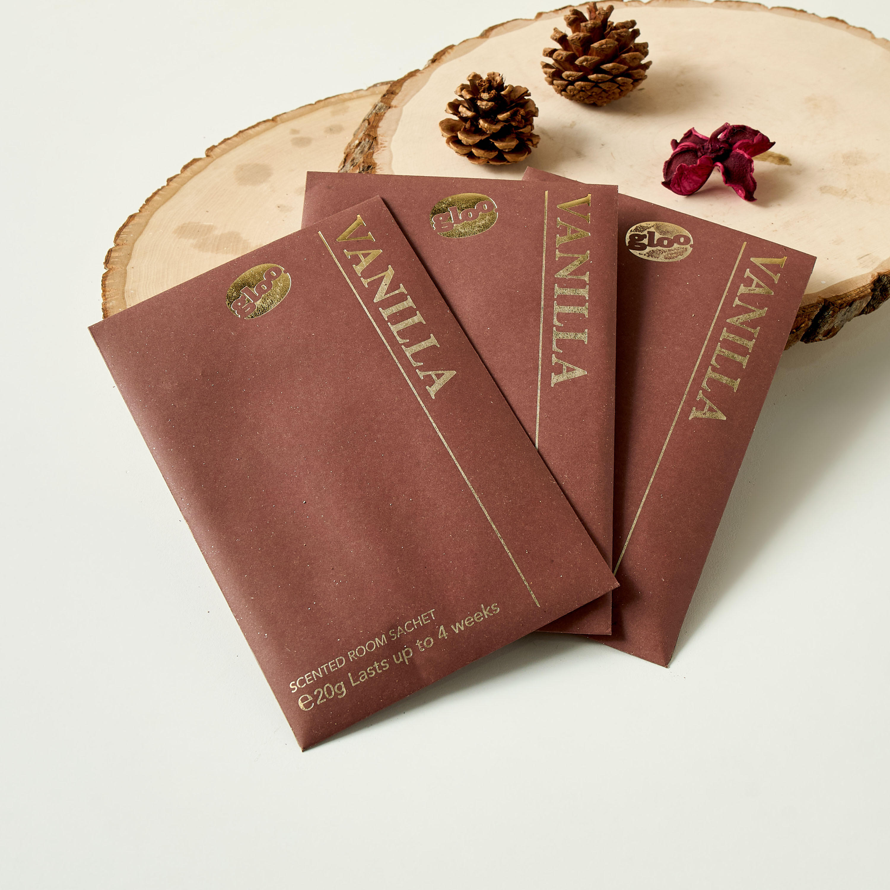 GLOO White Musk Incense Sachet - Set of 3-household-homefragrance-potpourri-image-1