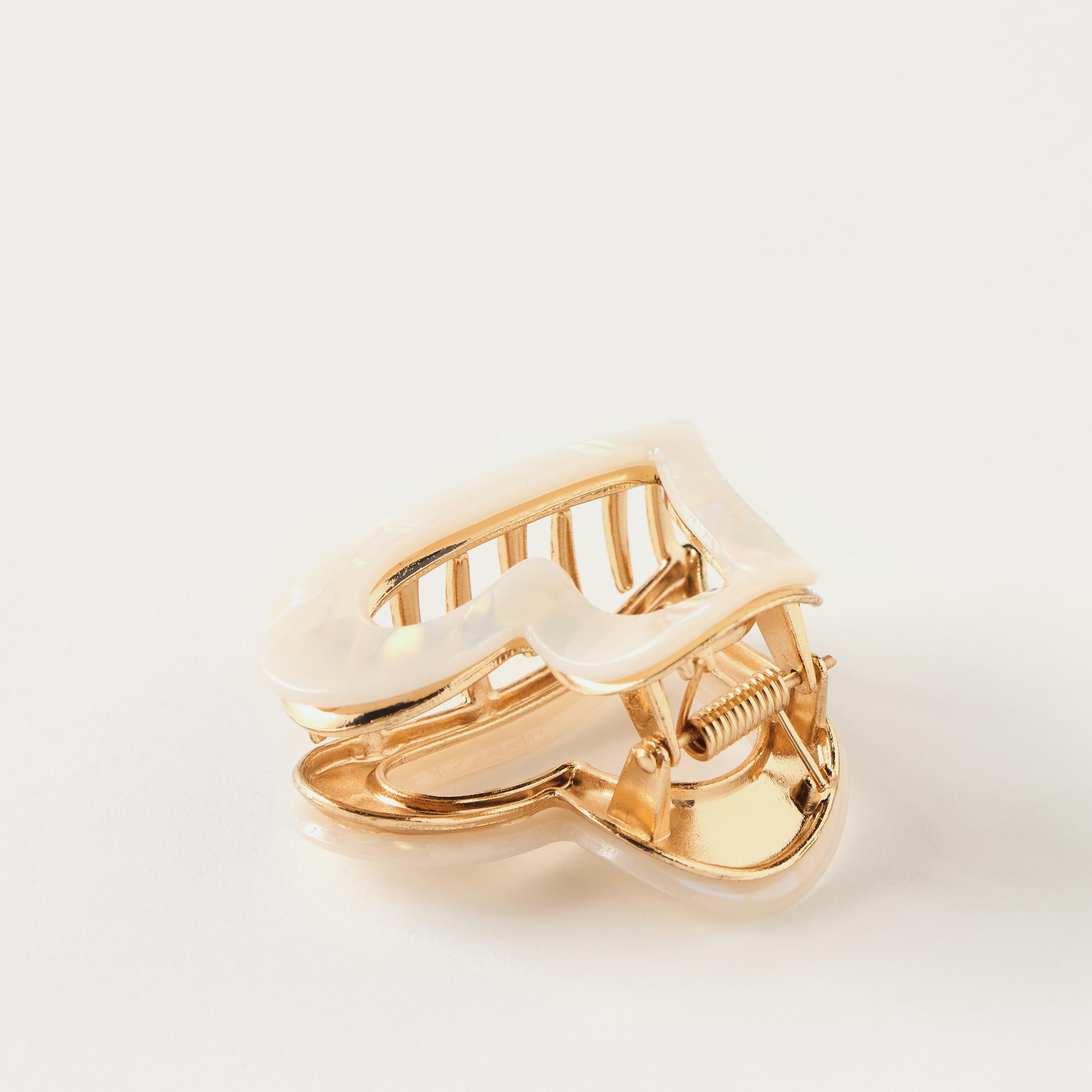 مشبك شعر قلب بارز الملمس-women-hairaccessories-clamps-image-2