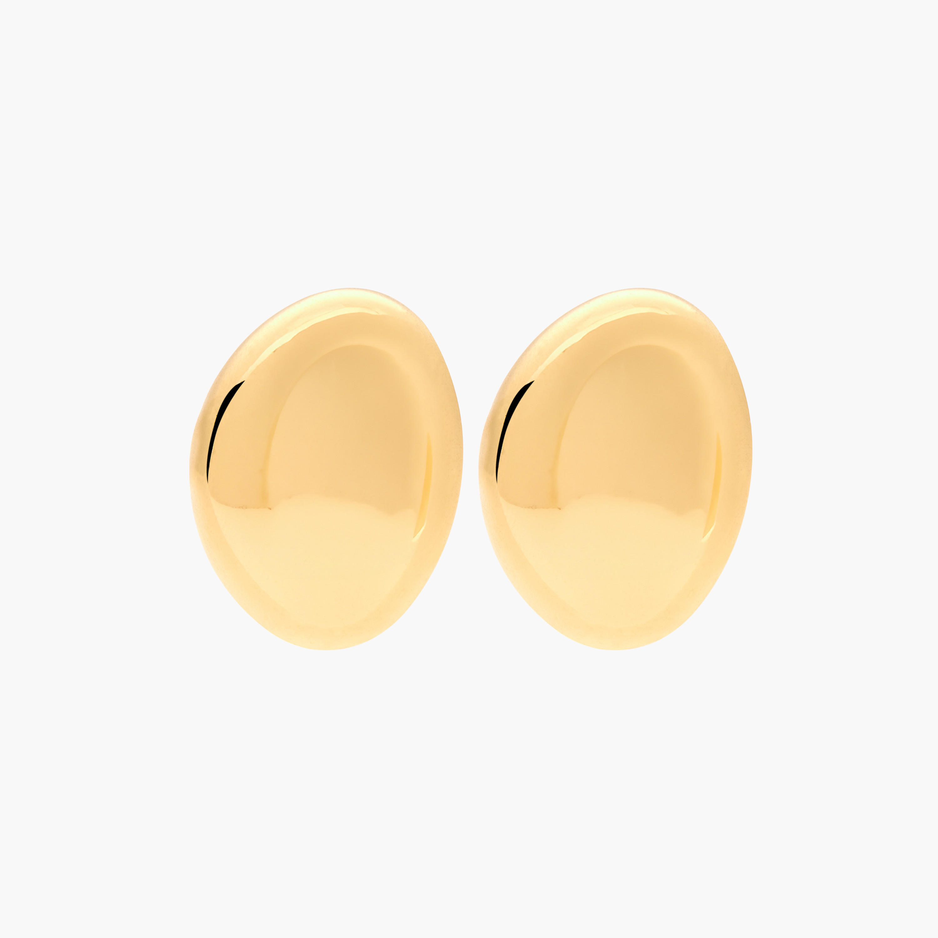 حلقان سادة بمكبس إغلاق خلفي-women-watchesandjewellery-jewellery-earrings-image-1