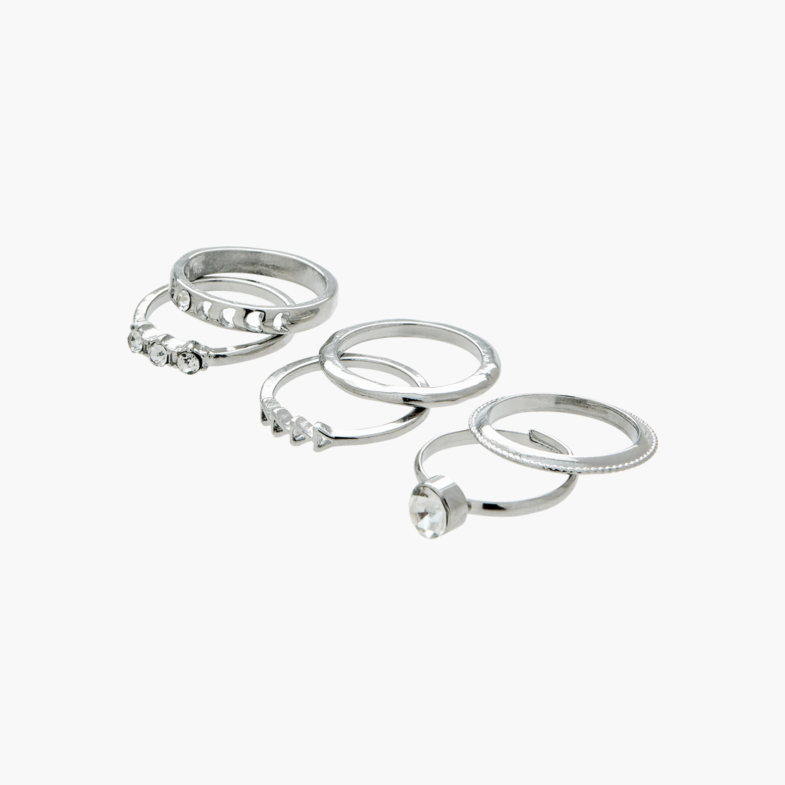 Embellished 7-Piece Ring Set - S-M-women-watchesandjewellery-jewellery-rings-image-1