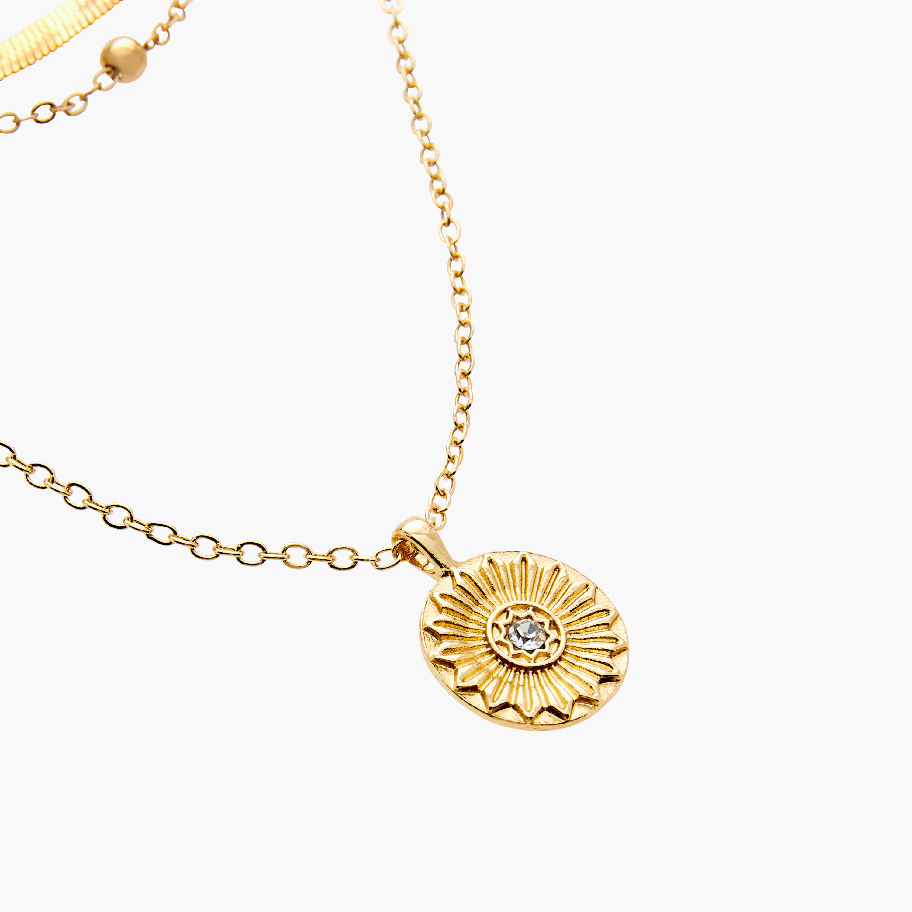 عقد متعدد الطبقات بمشبك إغلاق-women-watchesandjewellery-jewellery-necklacesandpendants-image-4