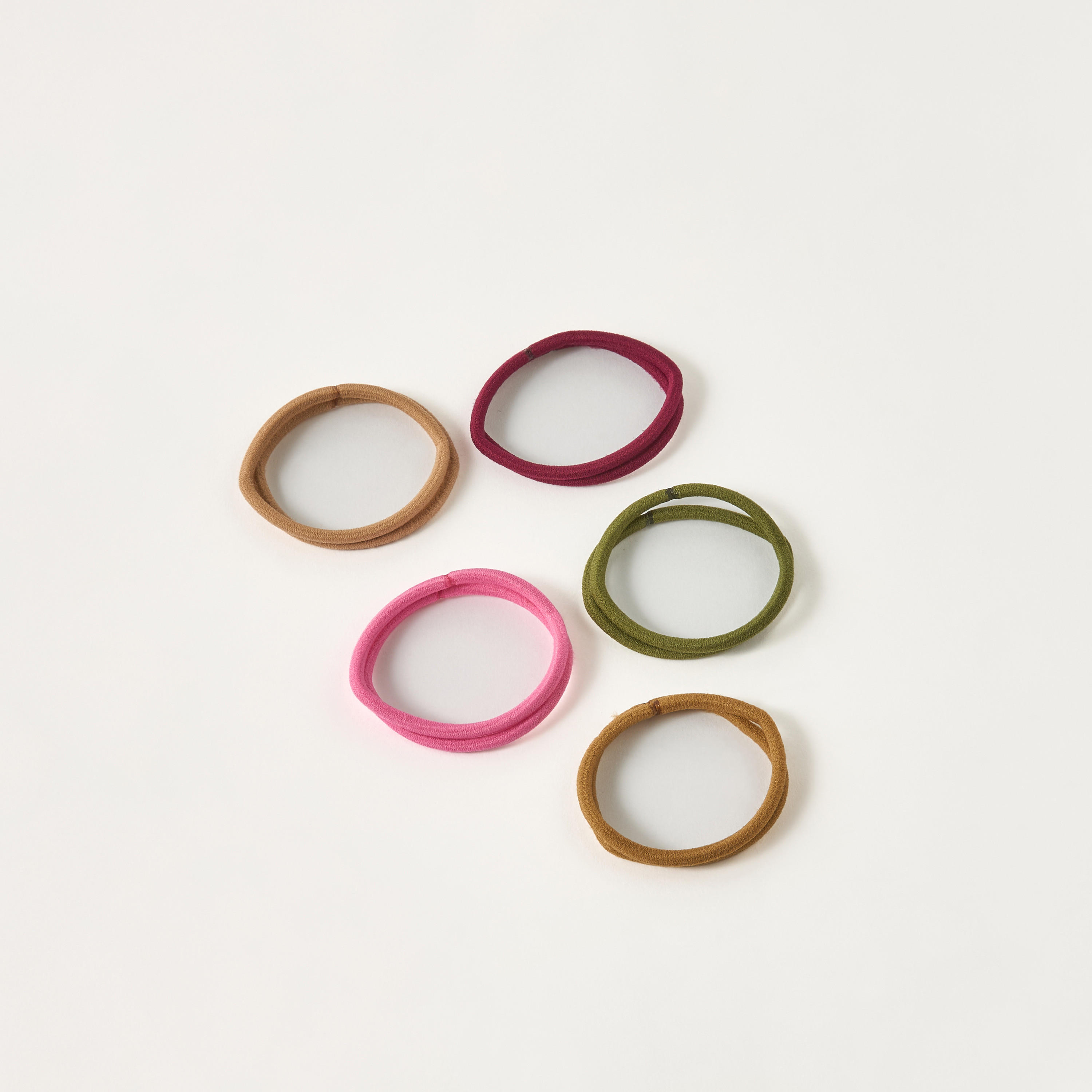 Solid Hair Tie - Set of 10-women-hairaccessories-scrunchies-image-2