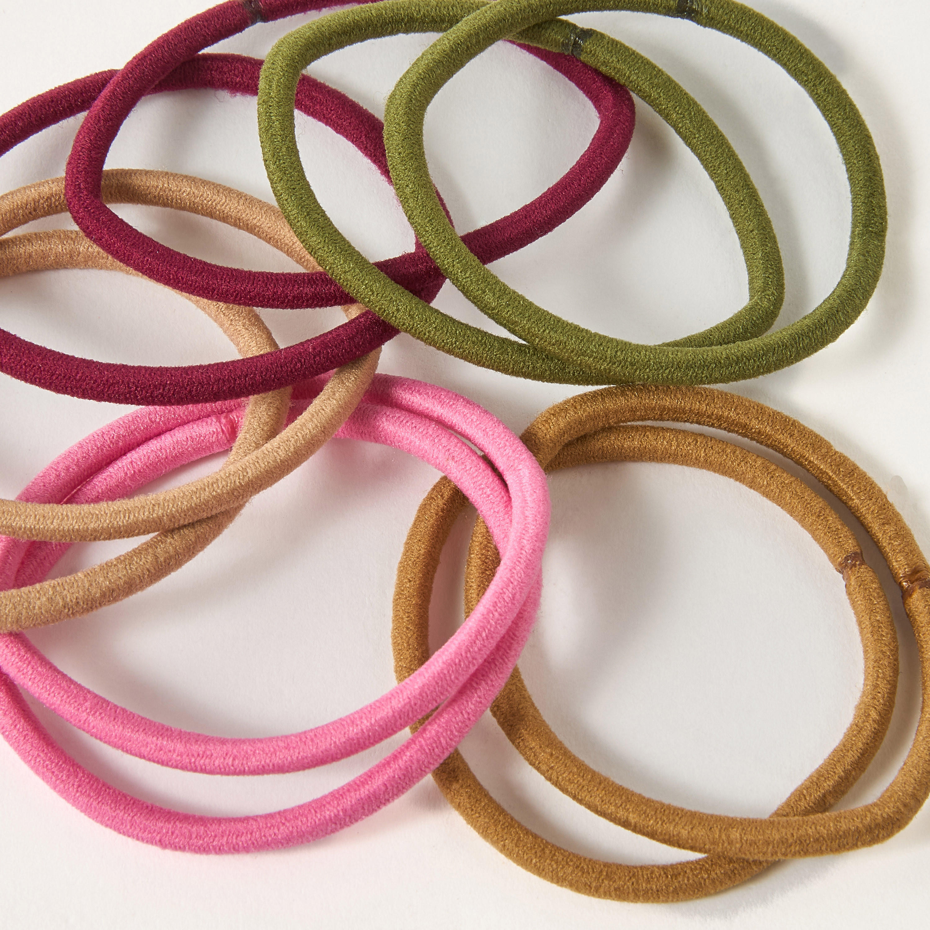 Solid Hair Tie - Set of 10-women-hairaccessories-scrunchies-image-3