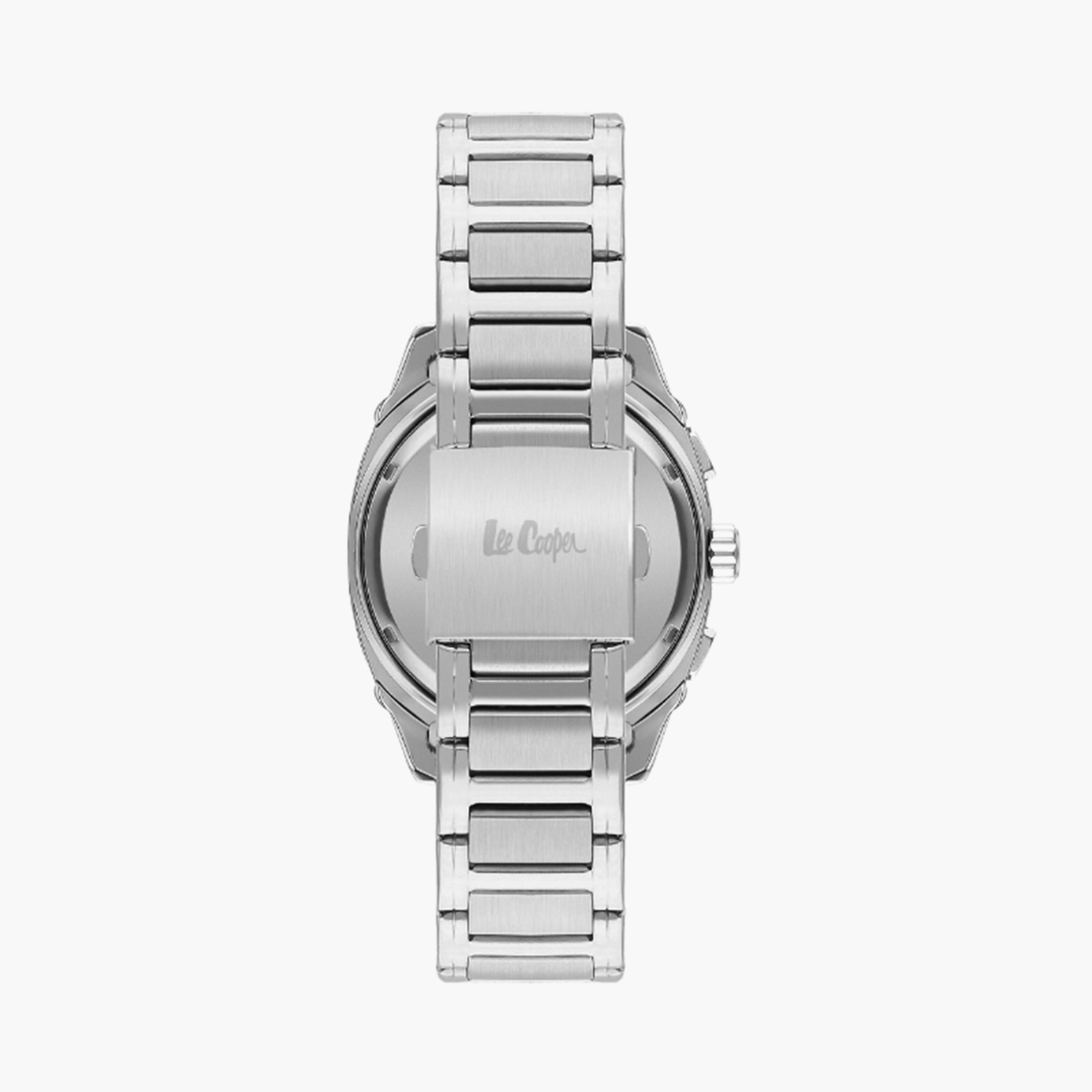 Lee Cooper Men's 44MM Silver Chronograph Metal Watch | LC07925.350-men-watchesandjewellery-watches-image-3