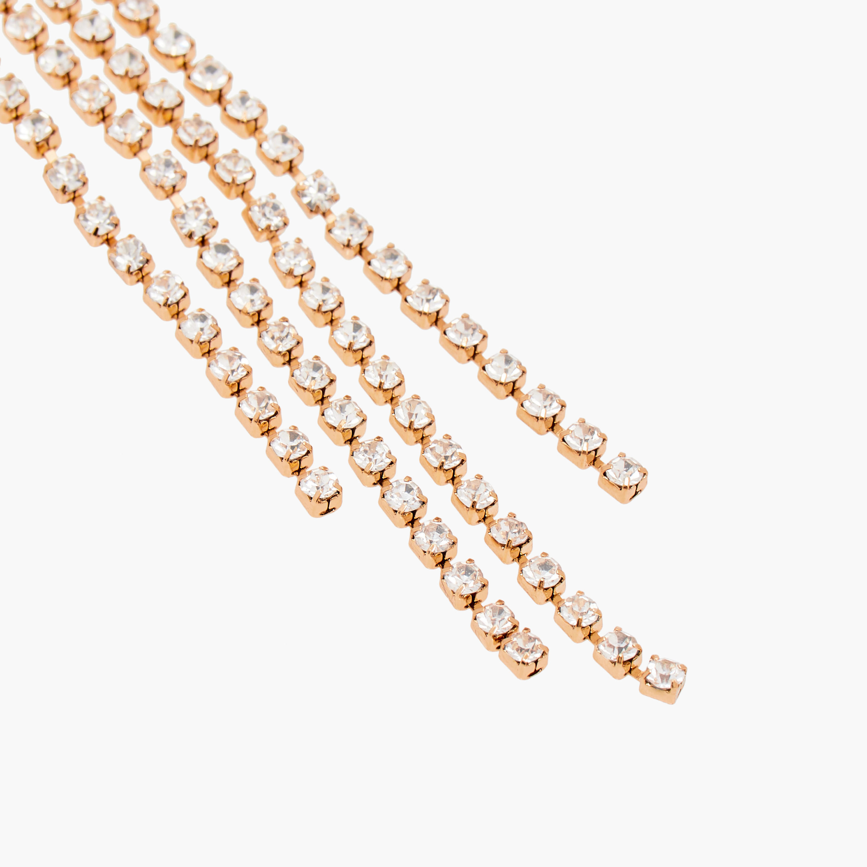حلق متدلي بتصميم قلب مزيّن بالحجر ومكبس إغلاق-women-watchesandjewellery-jewellery-earrings-image-4