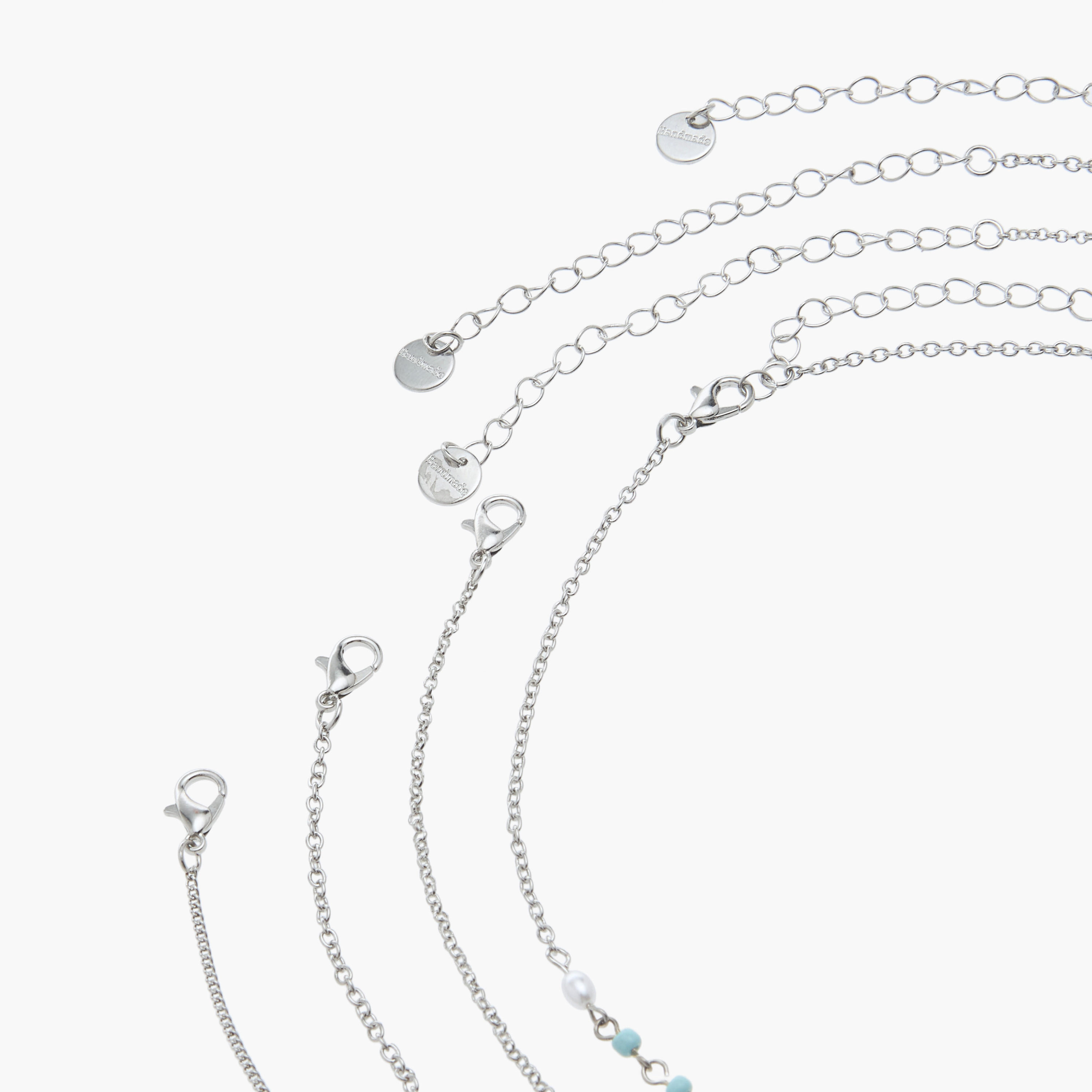 Assorted Necklace with Lobster Clasp Closure - Set of 4-women-watchesandjewellery-jewellery-necklacesandpendants-image-7