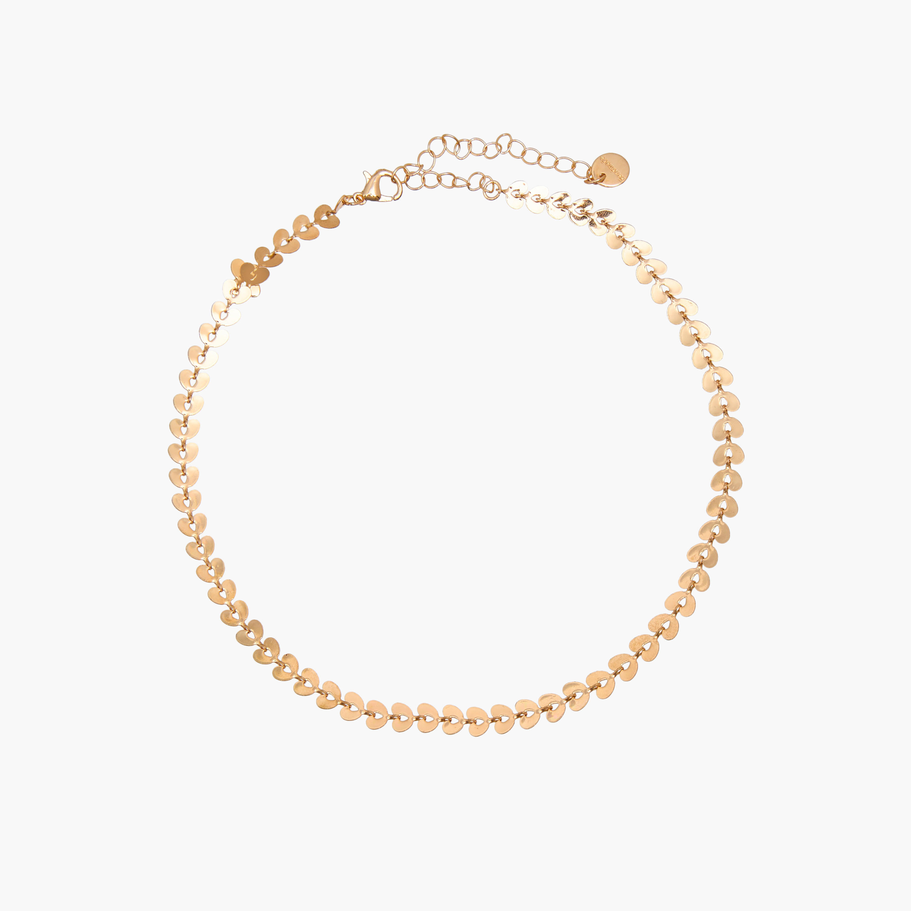 طقم أعقاد بلون ذهبي ومشبك إغلاق - طقم 4 قطع-women-watchesandjewellery-jewellery-necklacesandpendants-image-2