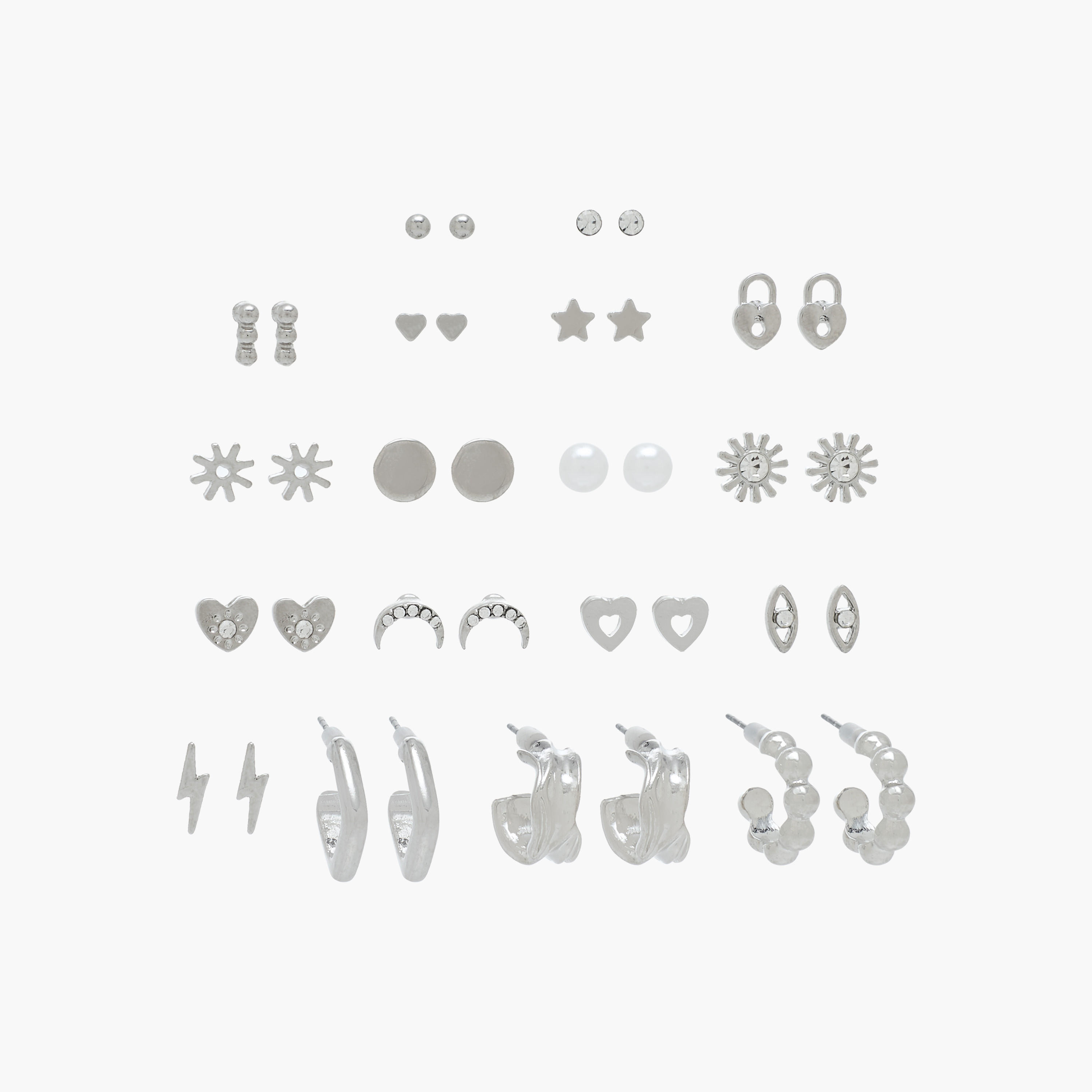 Assorted 9-Piece Earrings Set-women-watchesandjewellery-jewellery-earrings-image-1