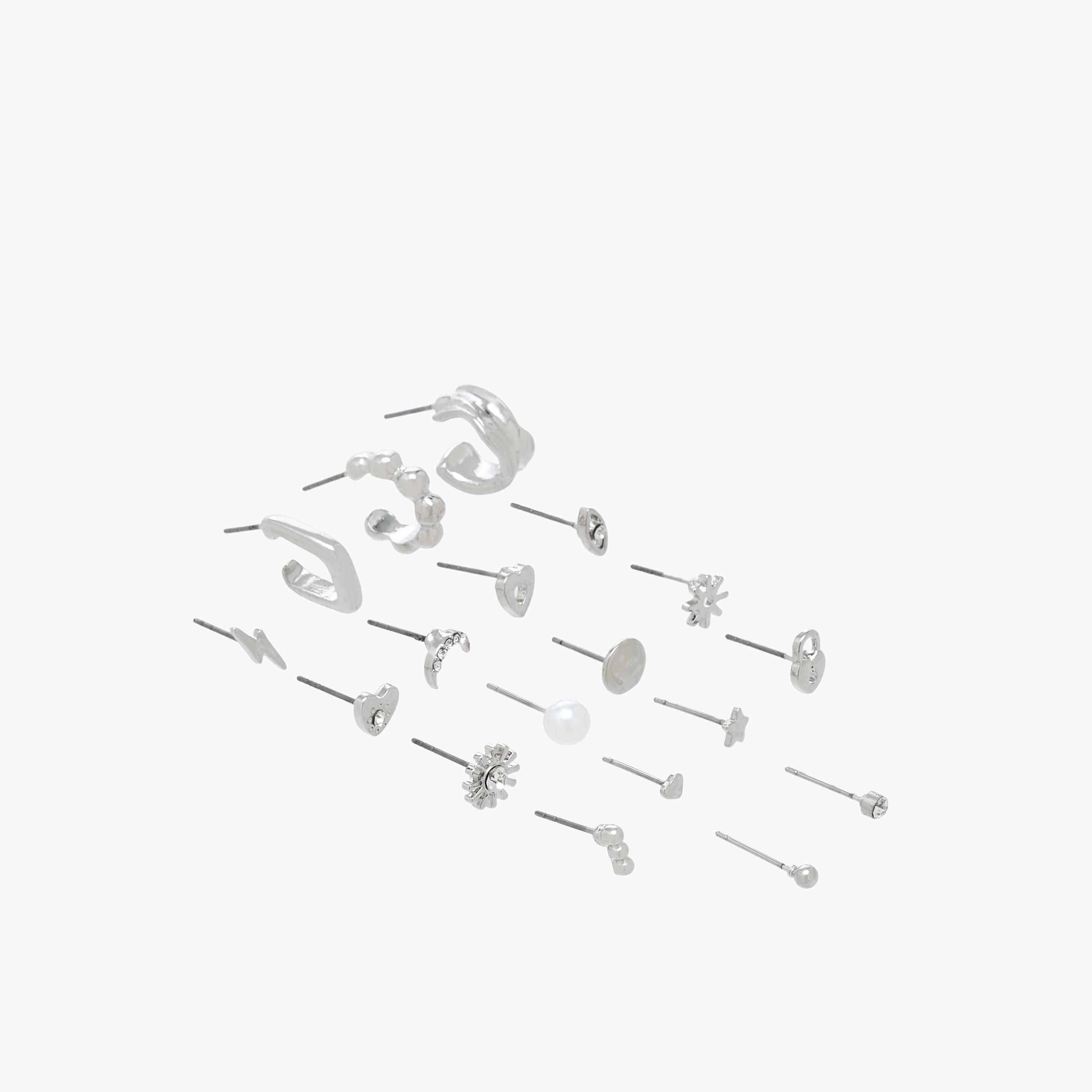 Assorted 9-Piece Earrings Set-women-watchesandjewellery-jewellery-earrings-image-2