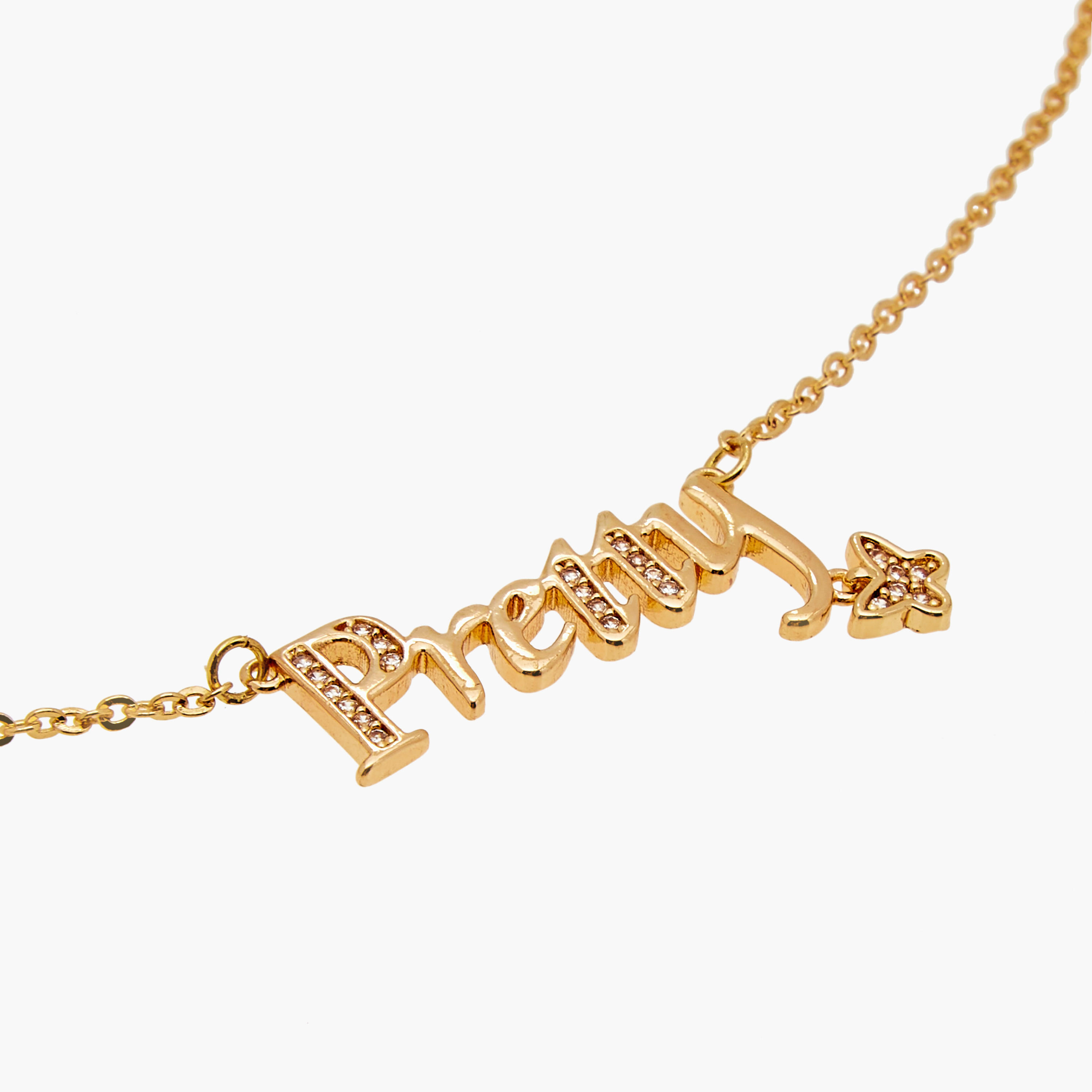 Word Embellished Pendant Necklace with Lobster Clasp Closure-women-watchesandjewellery-jewellery-necklacesandpendants-image-4