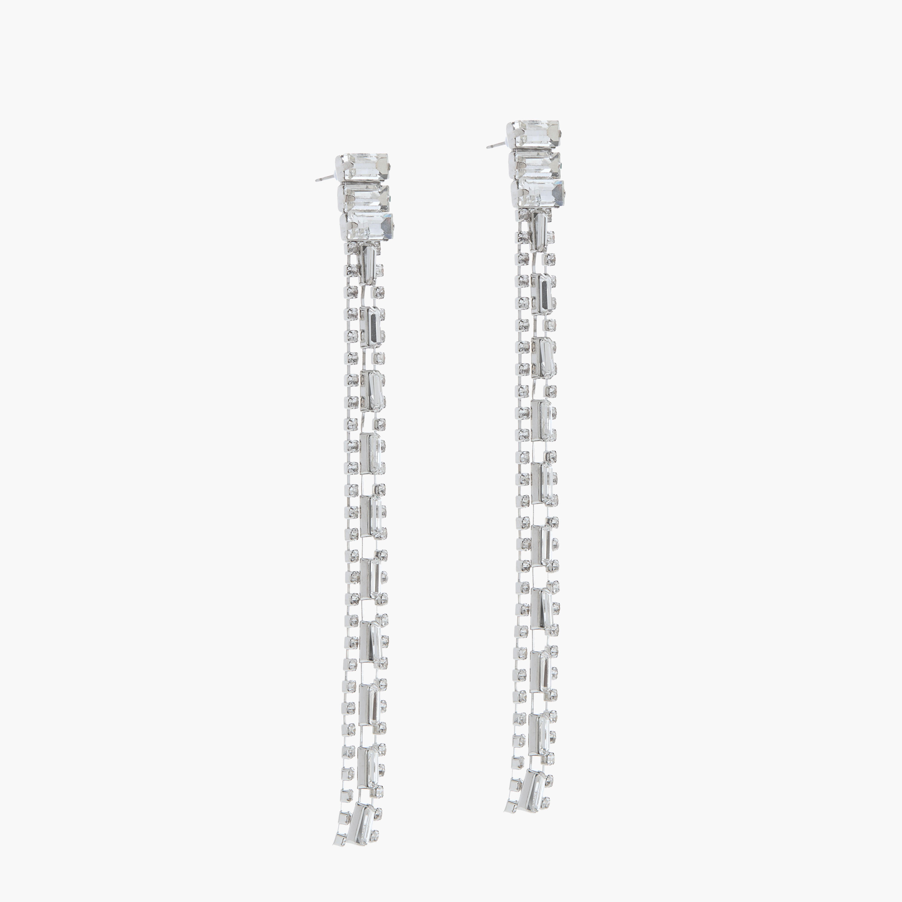 Embellished Dangling Earrings with Pushback Closure-women-watchesandjewellery-jewellery-earrings-image-2