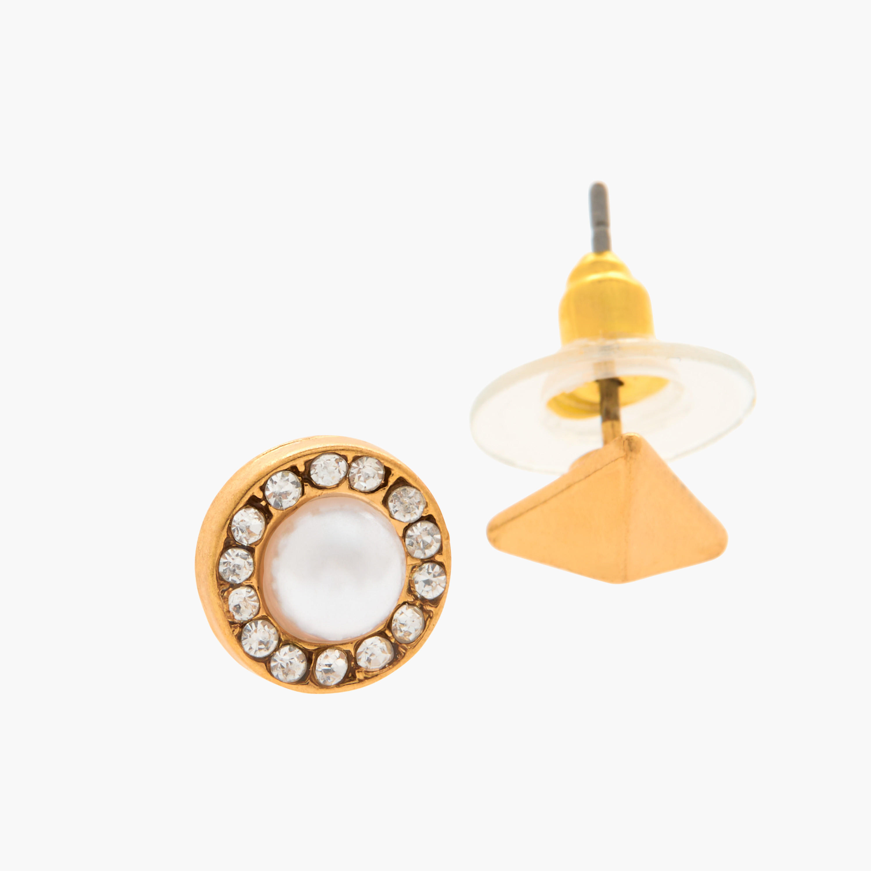 حلقان مرصّعة متنوعة - طقم 18 زوج-women-watchesandjewellery-jewellery-earrings-image-4