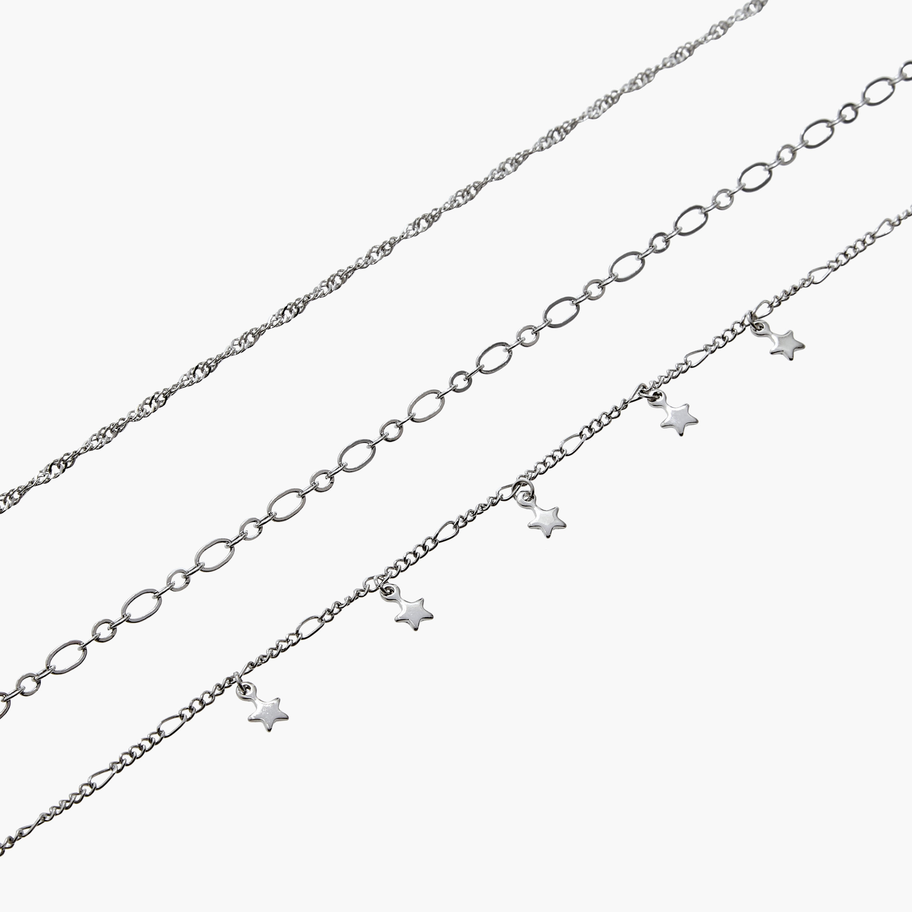Assorted Anklet with Lobster Clasp Closure - Set of 3-women-watchesandjewellery-jewellery-anklets-image-6