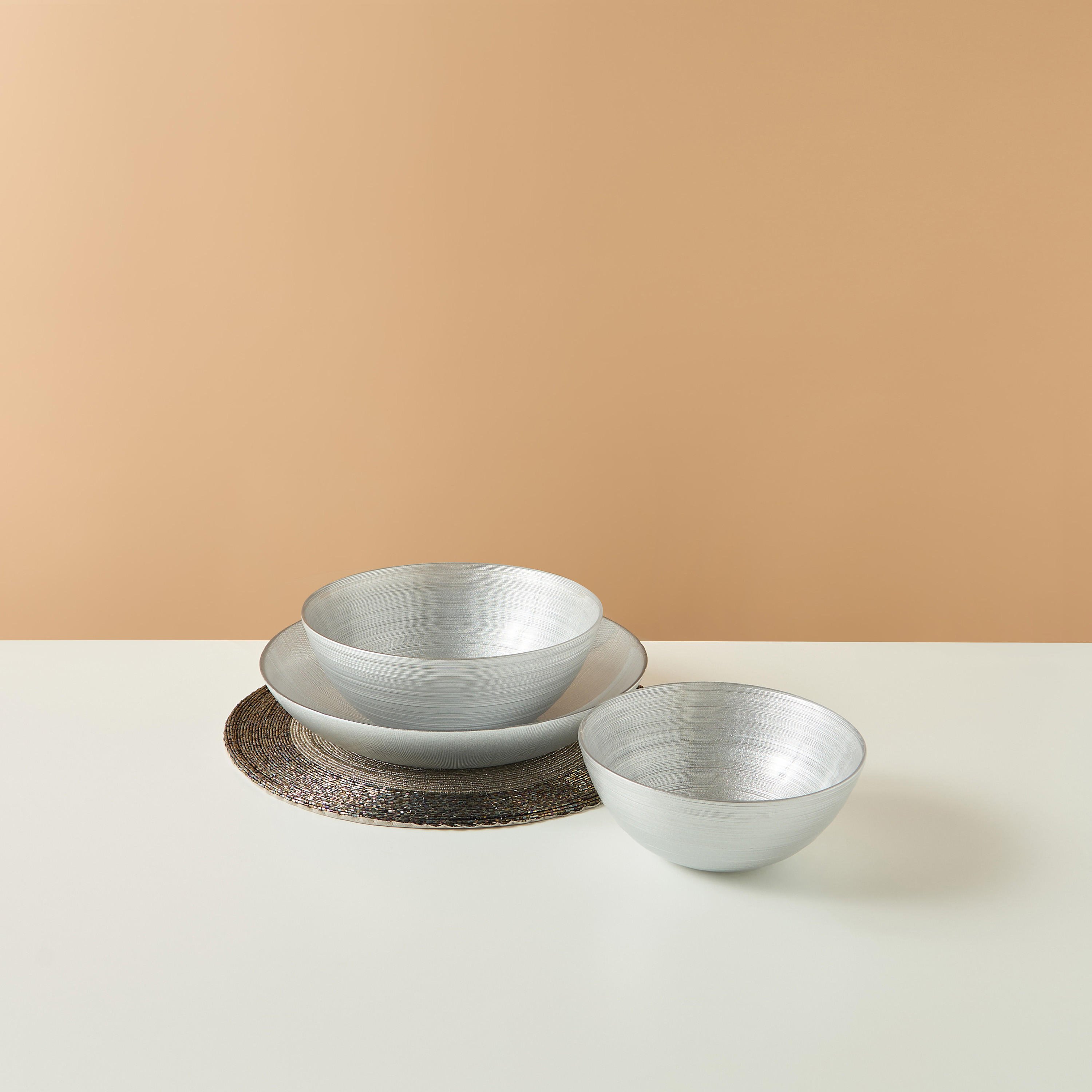 Decorative Round Plate - 30 cms-household-dining-serveware-servingtrays-image-5