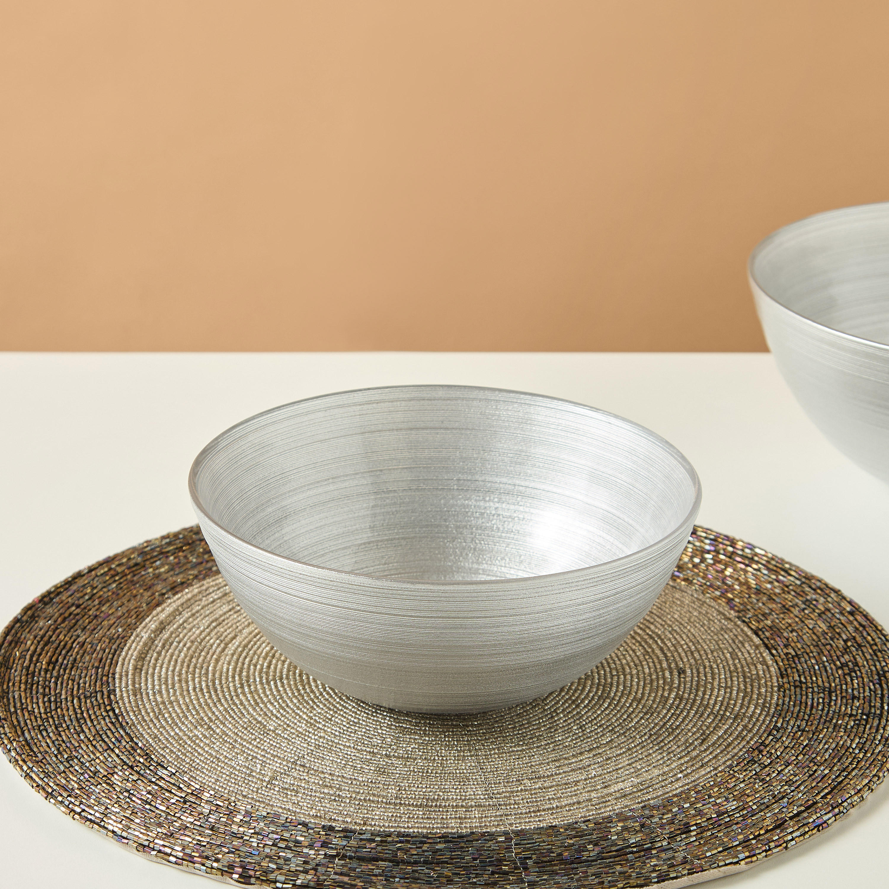 Decorative Round Bowl - 19 cms-household-decor-vasesandbowls-image-1