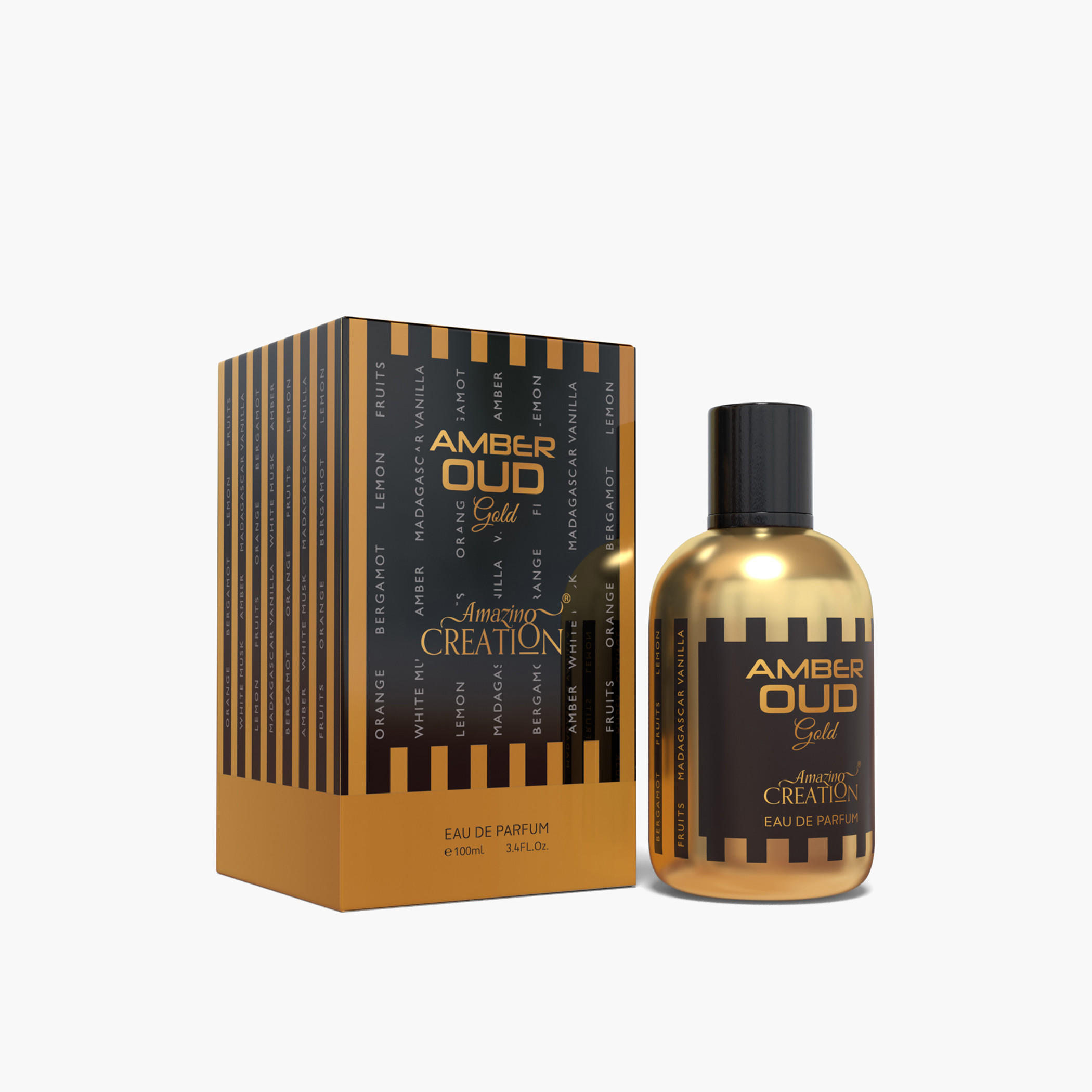 عطر أو دو بارفان أمبر عود جولد للرجال من أميزنج كرييشن- 100 مل-beautyandpersonalcare-fragrance-men-image-1