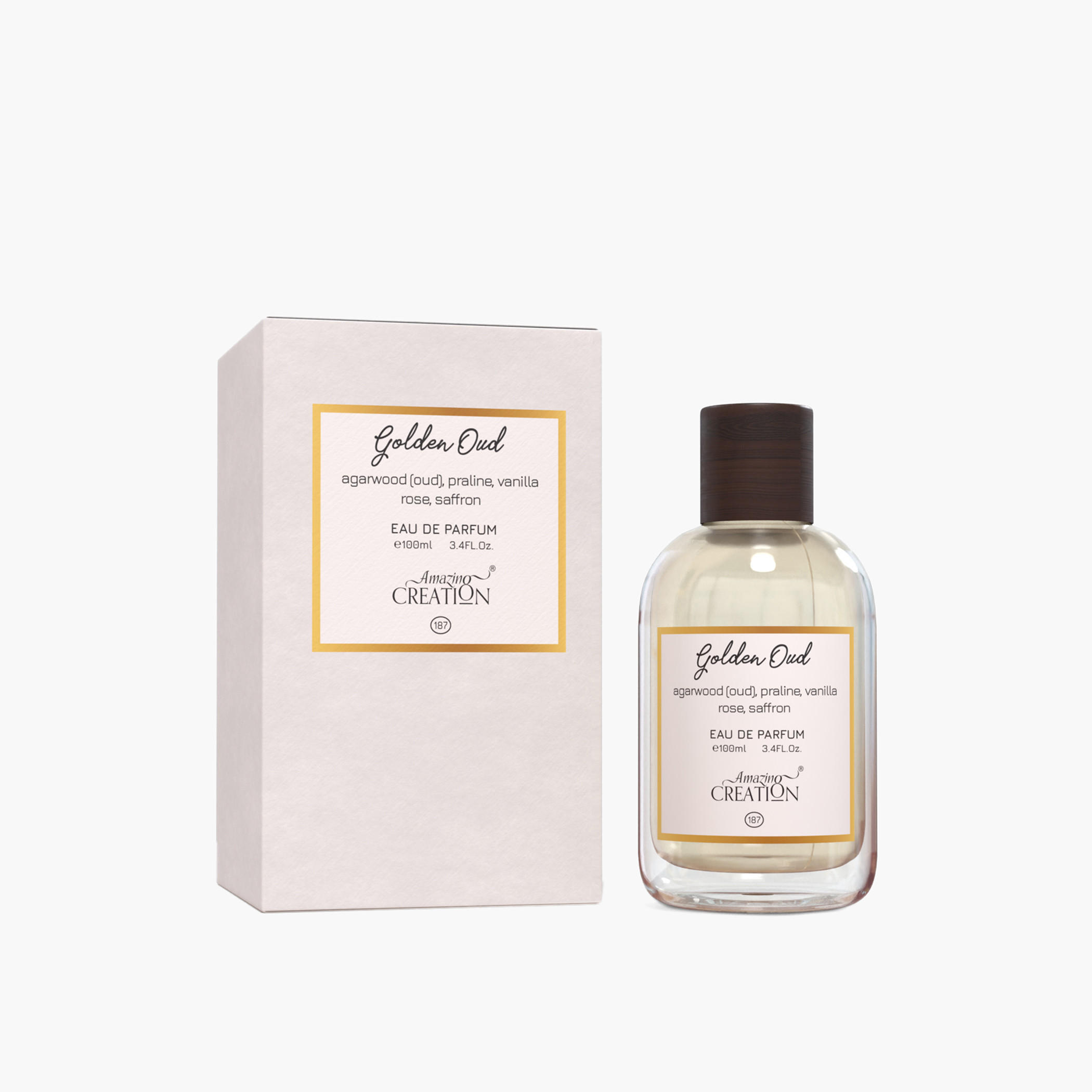 عطر أو دو بارفان جولدن عود من أميزنج كرييشن - 100 مل-beautyandpersonalcare-fragrance-unisex-image-1