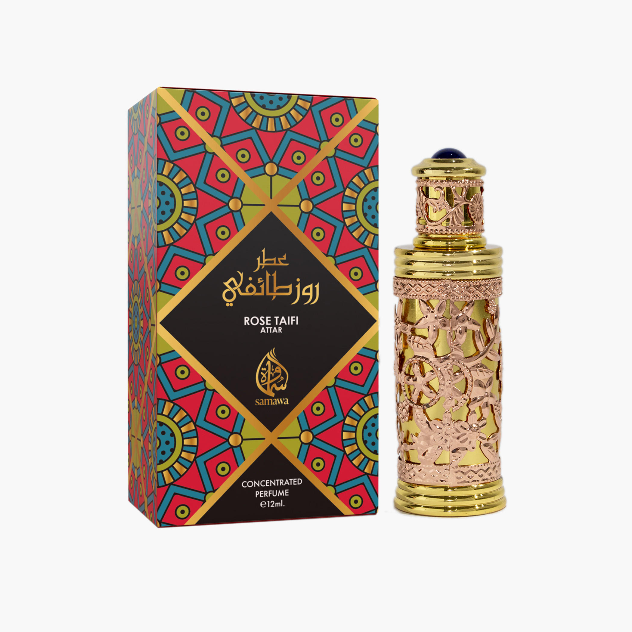 Samawa Rose Taifi Concentrated Perfume - 12 ml-beautyandpersonalcare-fragrance-unisex-image-1