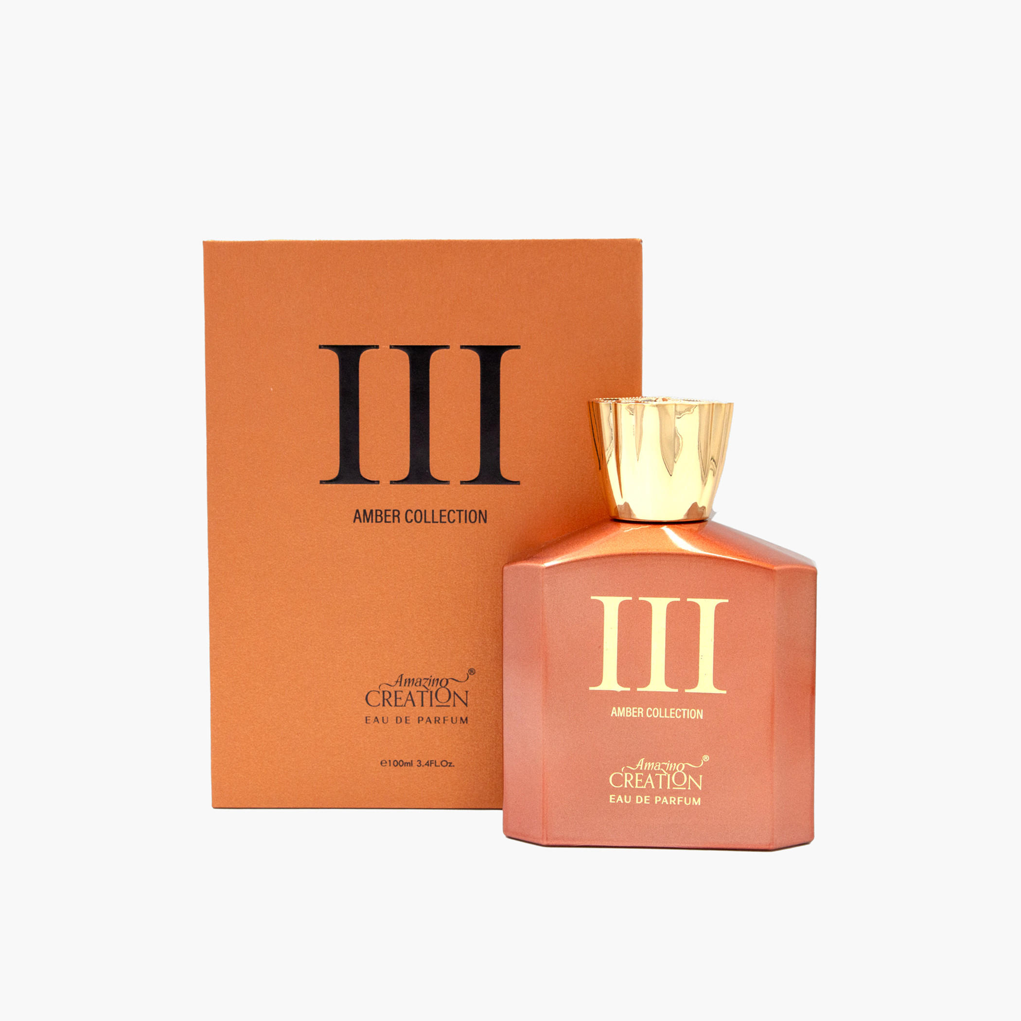 Amazing Creation Amber Collection III Eau de Parfum Spray - 100 ml-beautyandpersonalcare-fragrance-unisex-image-1