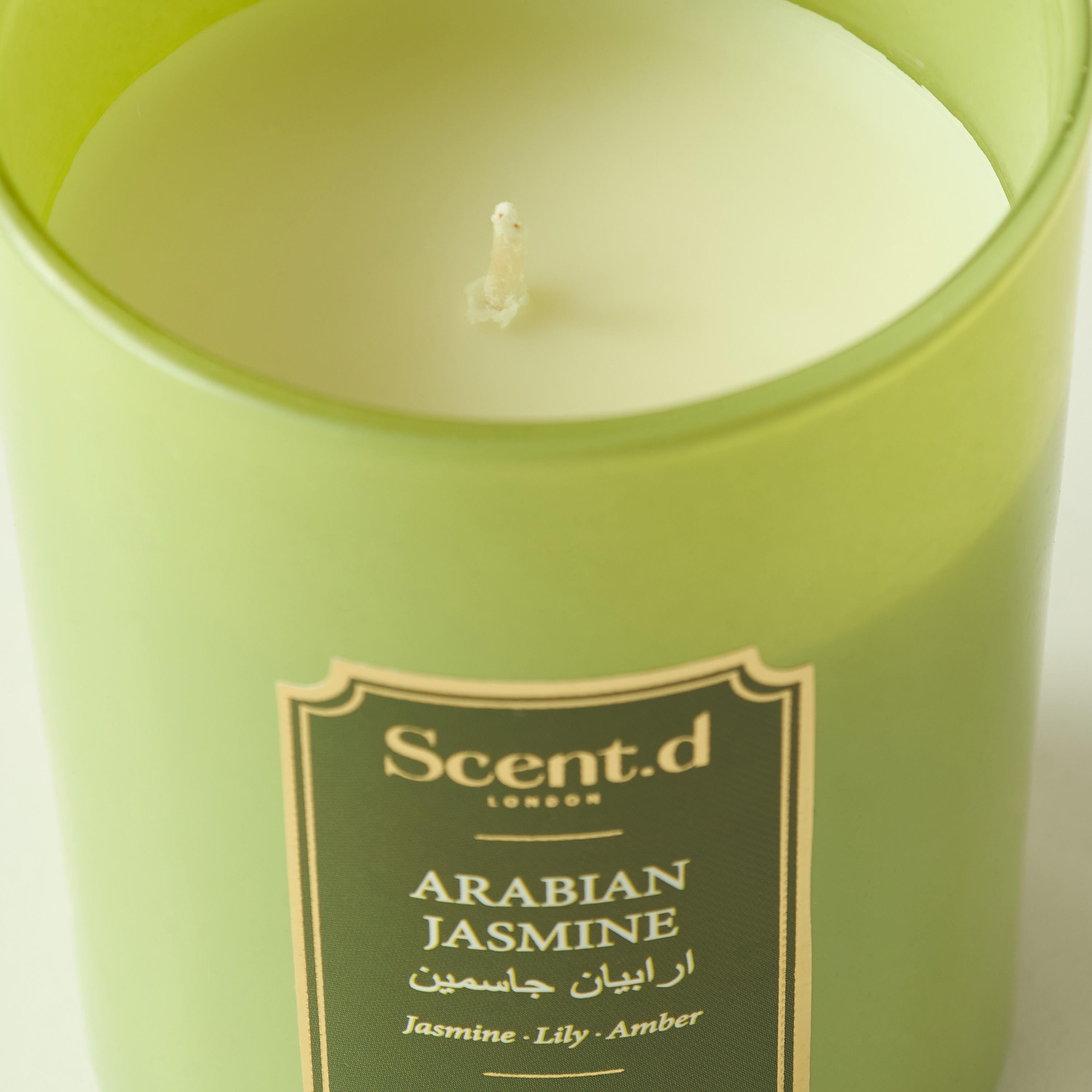 Scent.d Arabian Jasmine Scented Jar Candle - 226 gms-household-homefragrance-candles-image-3