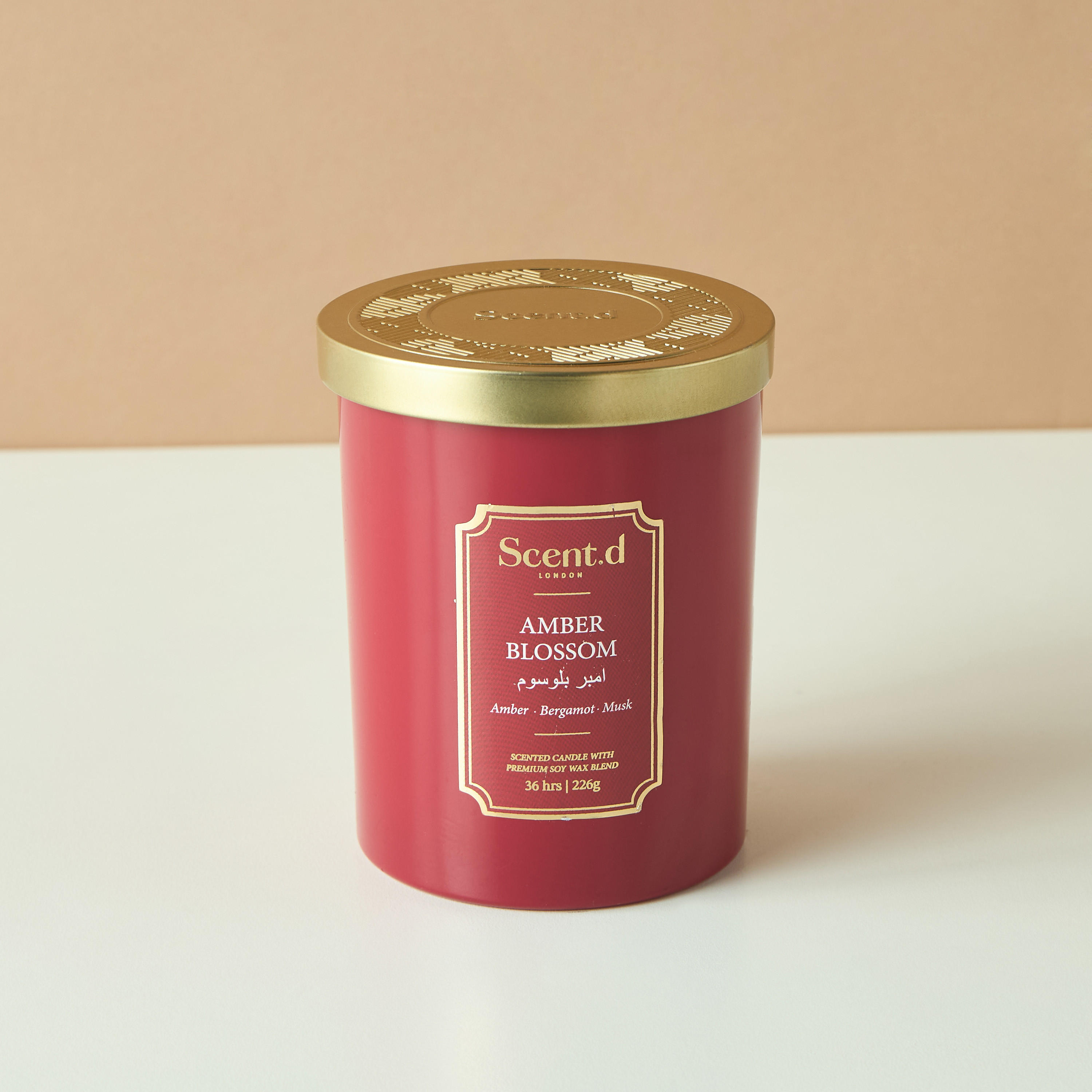 Scent.d Arabian Jasmine Scented Jar Candle - 226 gms-household-homefragrance-candles-image-2