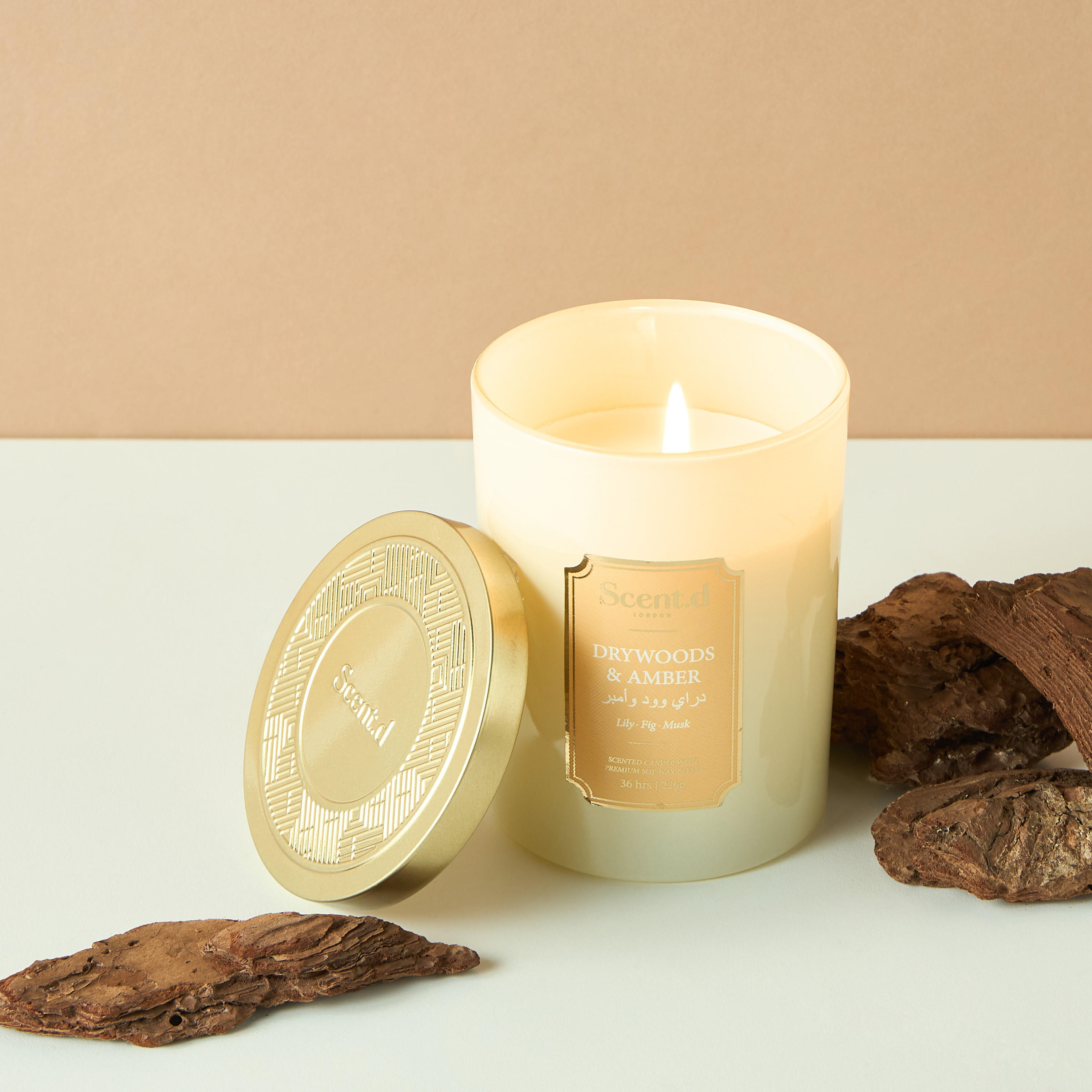 جرة شمعة برائحة أربيان جاسمين من سينت. دي - 226 جم-household-homefragrance-candles-image-1