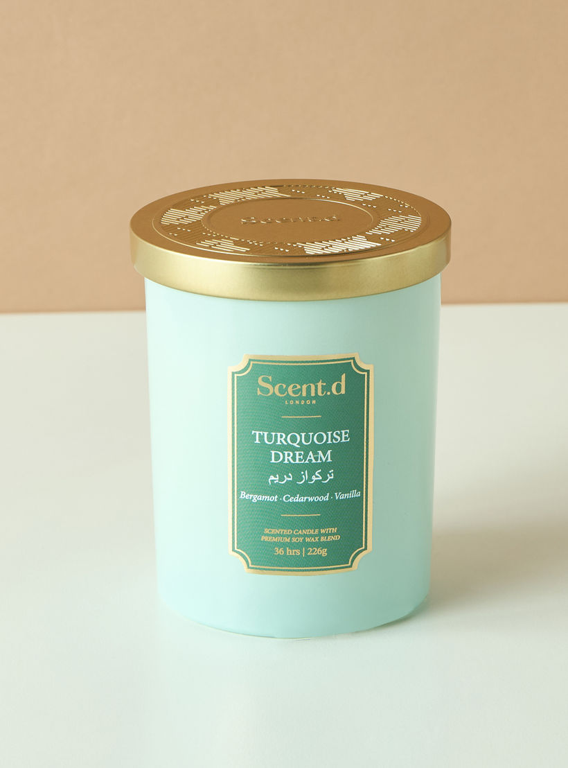 Scent.d Arabian Jasmine Scented Jar Candle - 226 gms-household-homefragrance-candles-image-2