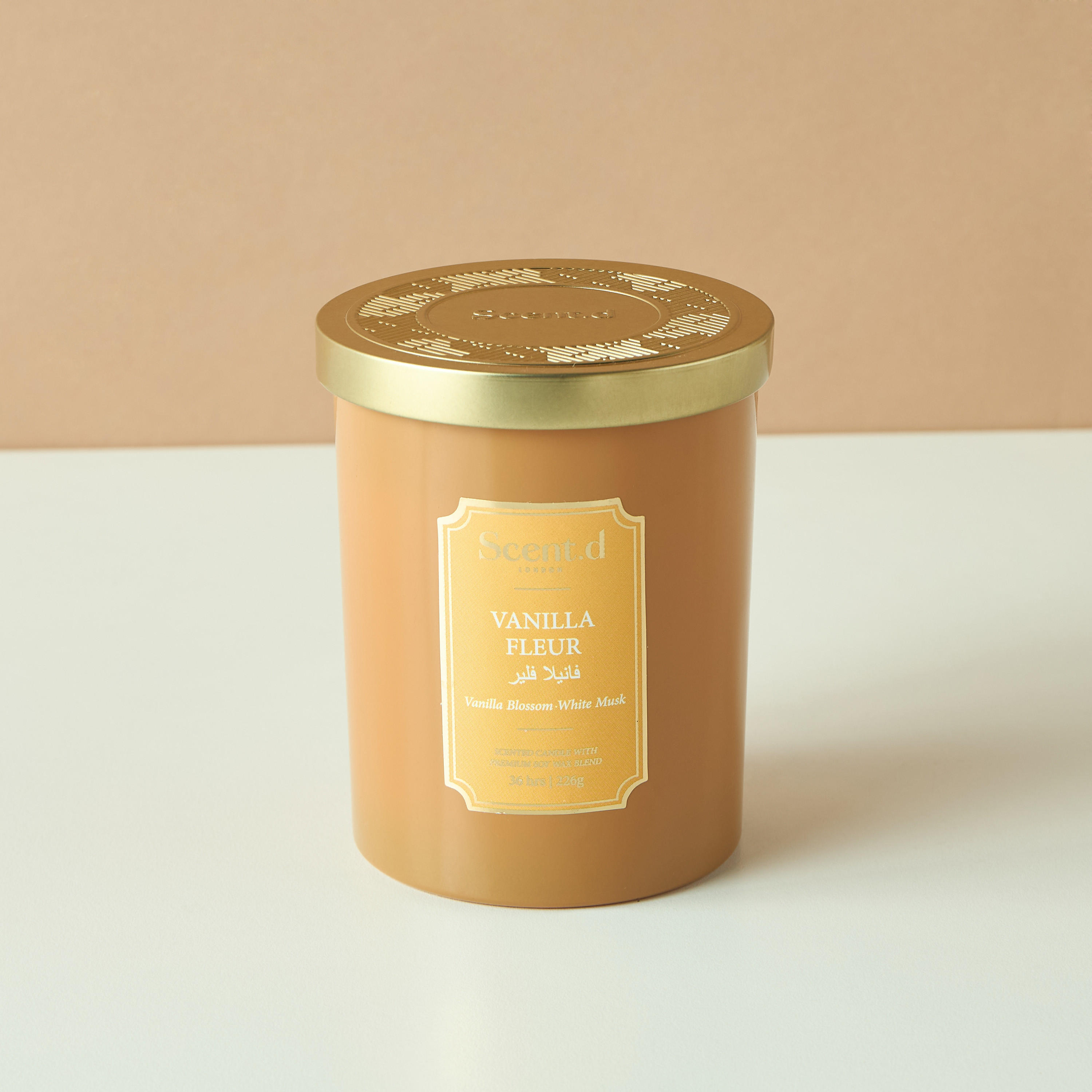 Scent.d Arabian Jasmine Scented Jar Candle - 226 gms-household-homefragrance-candles-image-2