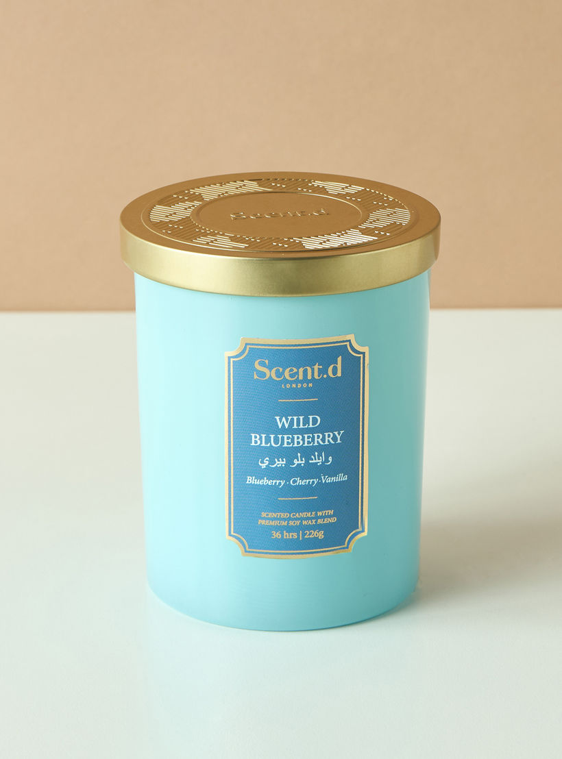Scent.d Arabian Jasmine Scented Jar Candle - 226 gms-household-homefragrance-candles-image-2