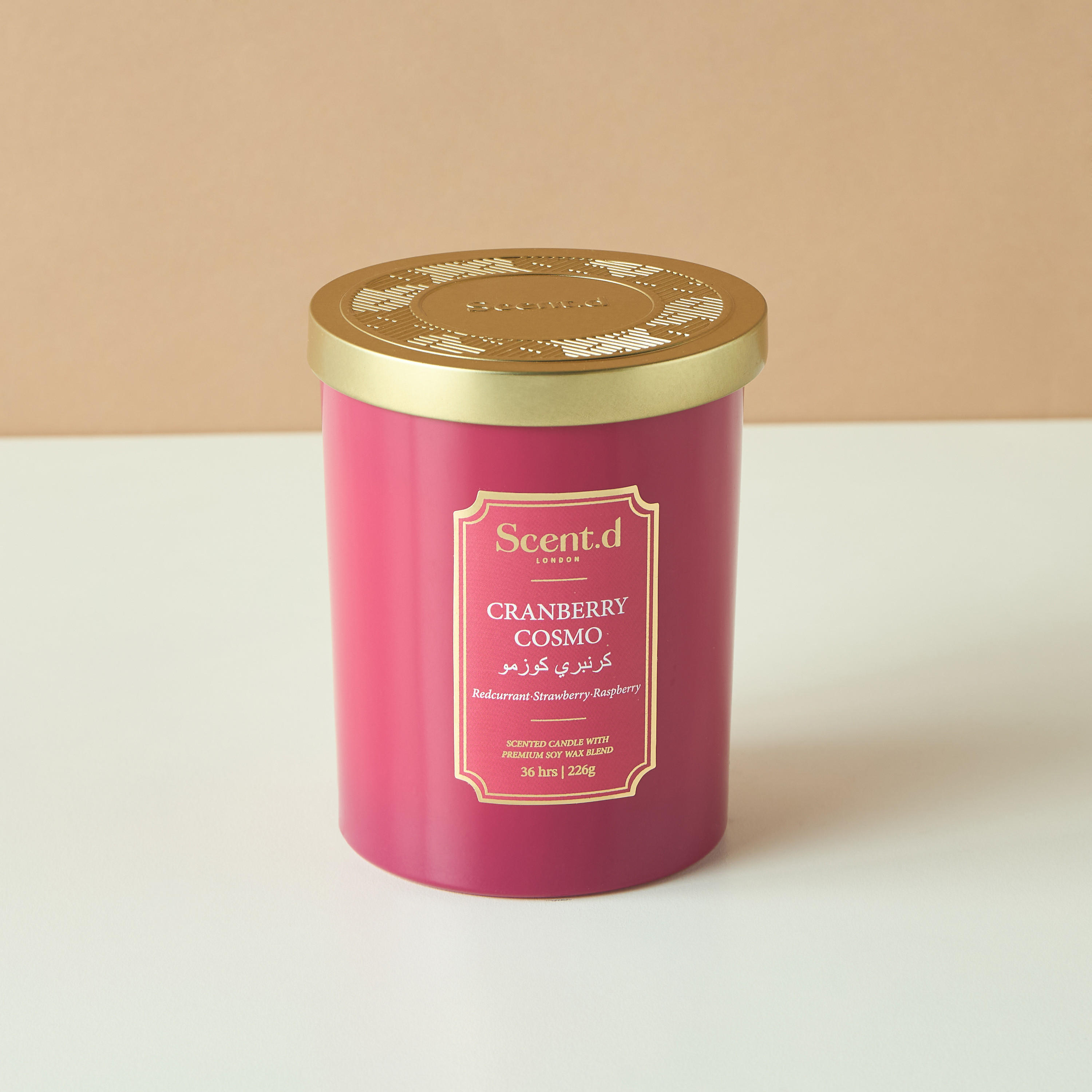 Scent.d Arabian Jasmine Scented Jar Candle - 226 gms-household-homefragrance-candles-image-2