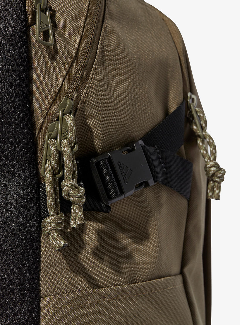 شنطة ظهر بحمالات قابلة للتعديل وسحاب إغلاق وطبعات شعار من أديداس-school-bagsandbackpacks-backpacks-image-2