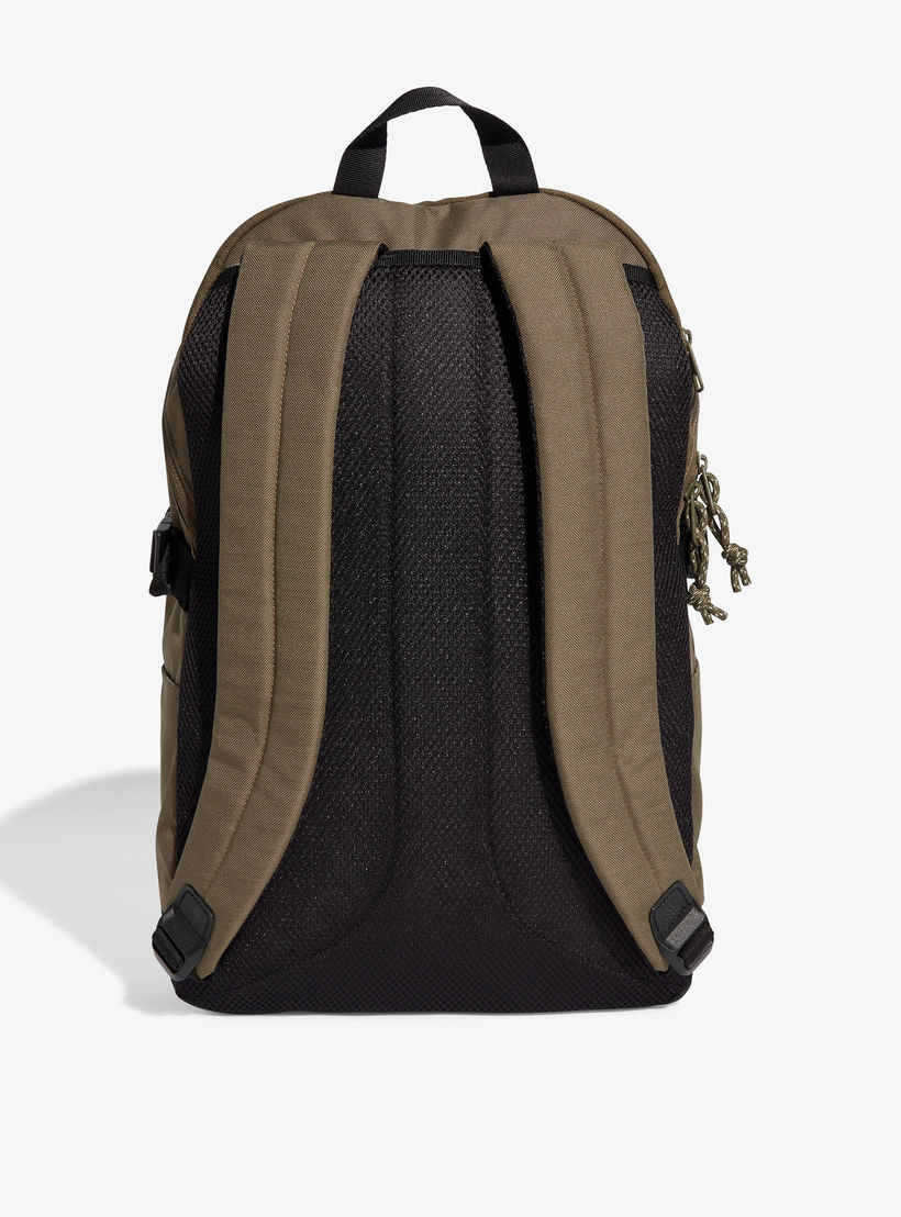 شنطة ظهر بحمالات قابلة للتعديل وسحاب إغلاق وطبعات شعار من أديداس-school-bagsandbackpacks-backpacks-image-1