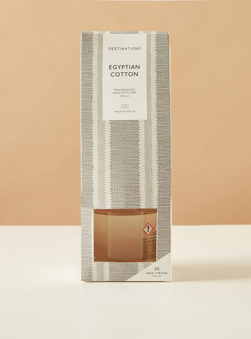 Wax Lyrical Egyptian Cotton Reed Diffuser - 200 ml-household-homefragrance-reeddiffusers-image-5